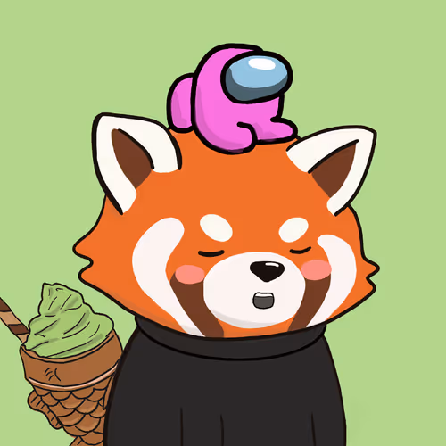 Okay Red Panda #7178