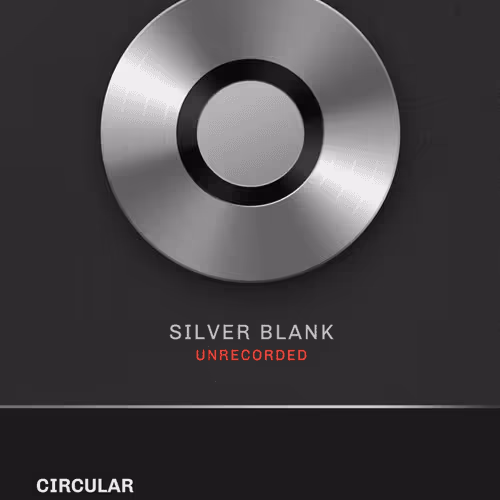 Circular Silver Blank