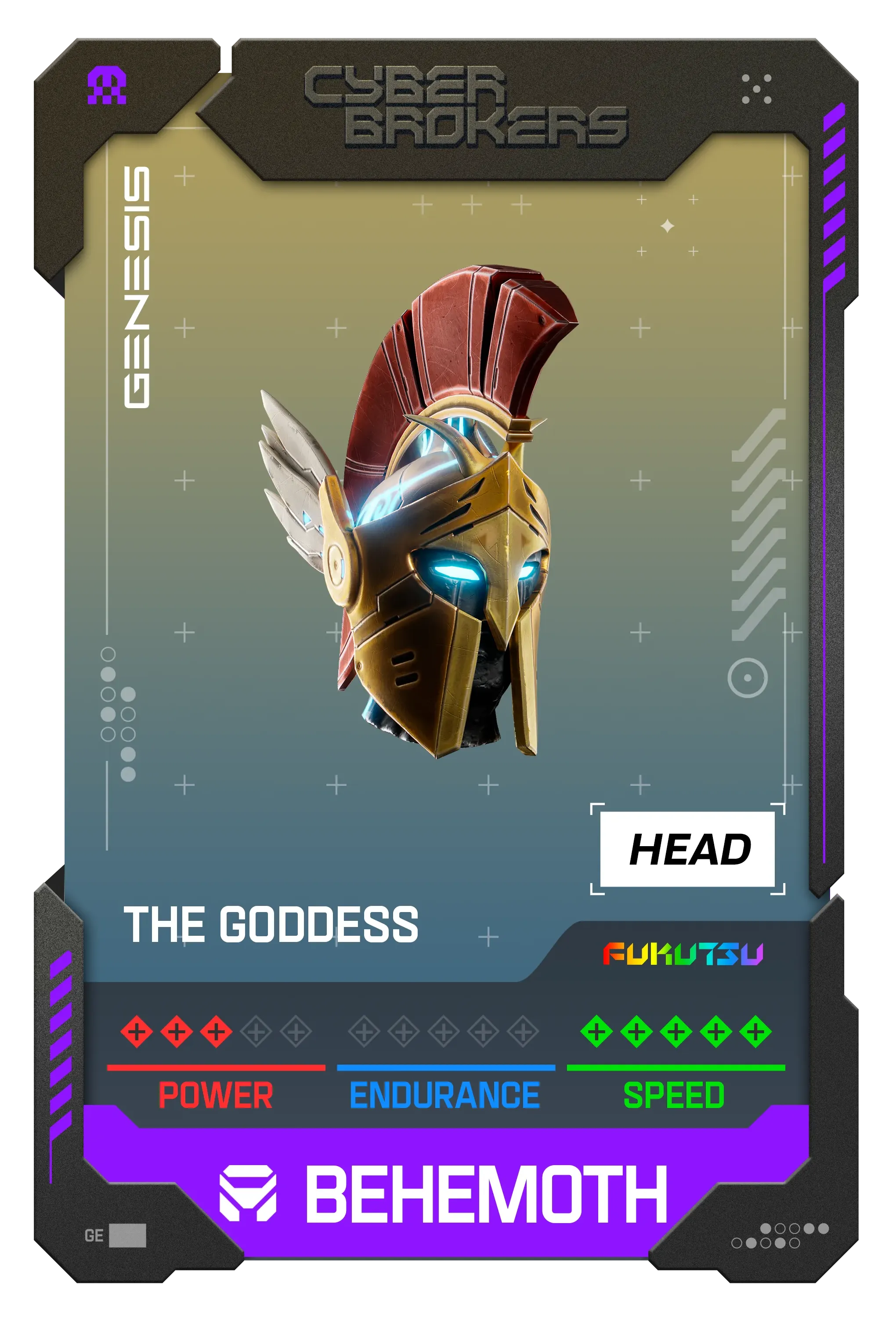 The Goddess Behemoth Head 
