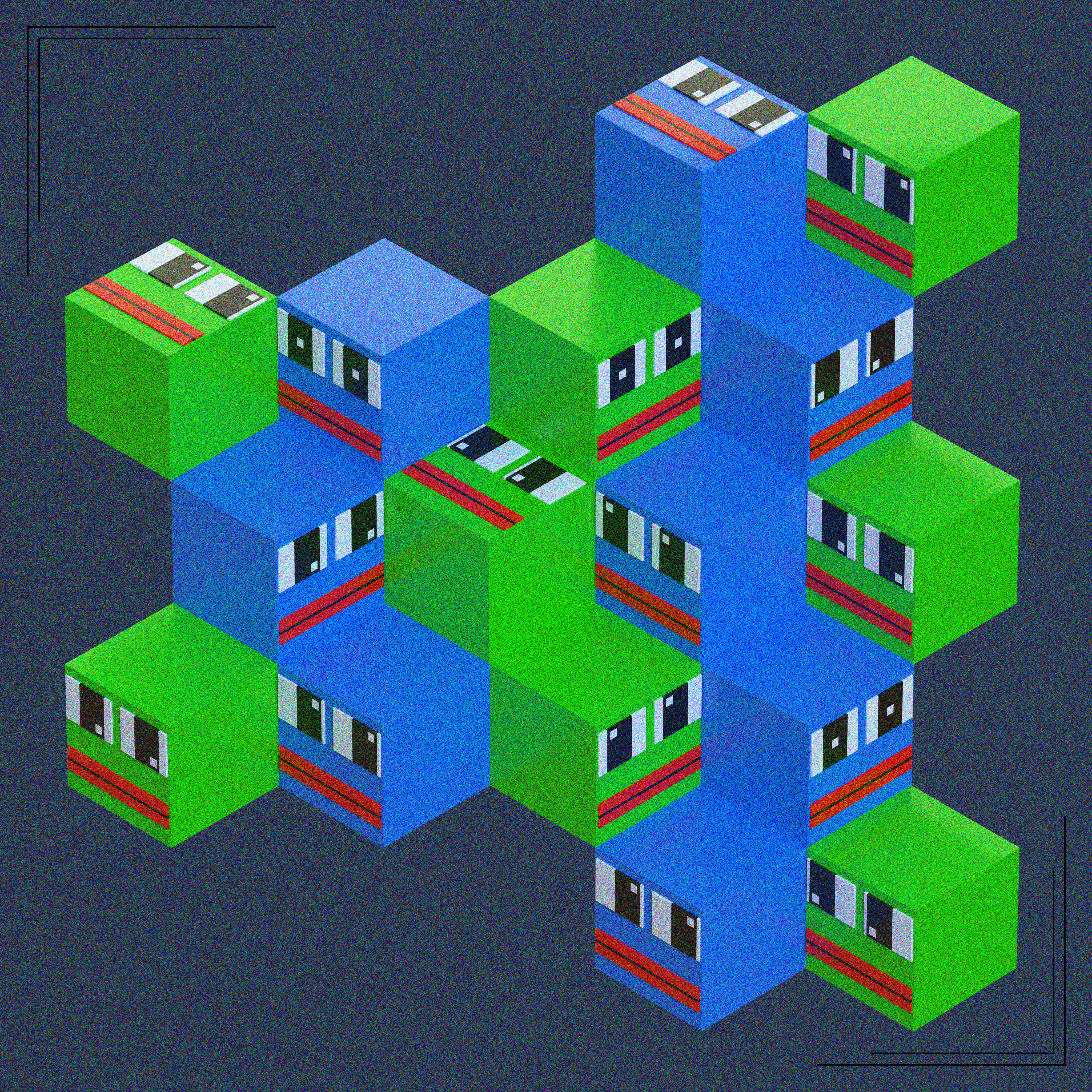Isometric Pepe #2