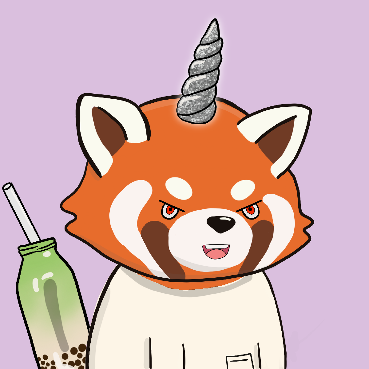 Okay Red Panda #7068