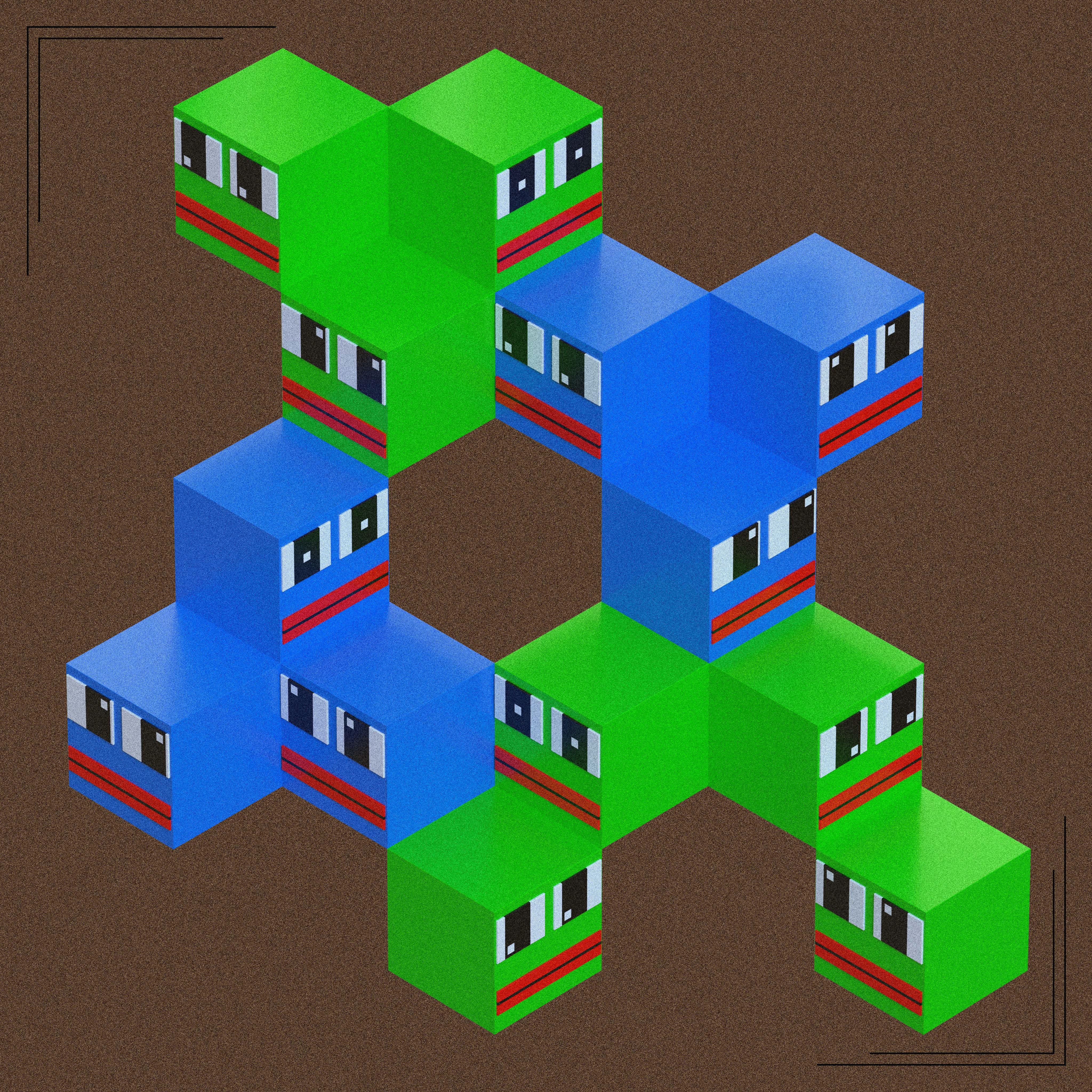 Isometric Pepe #15
