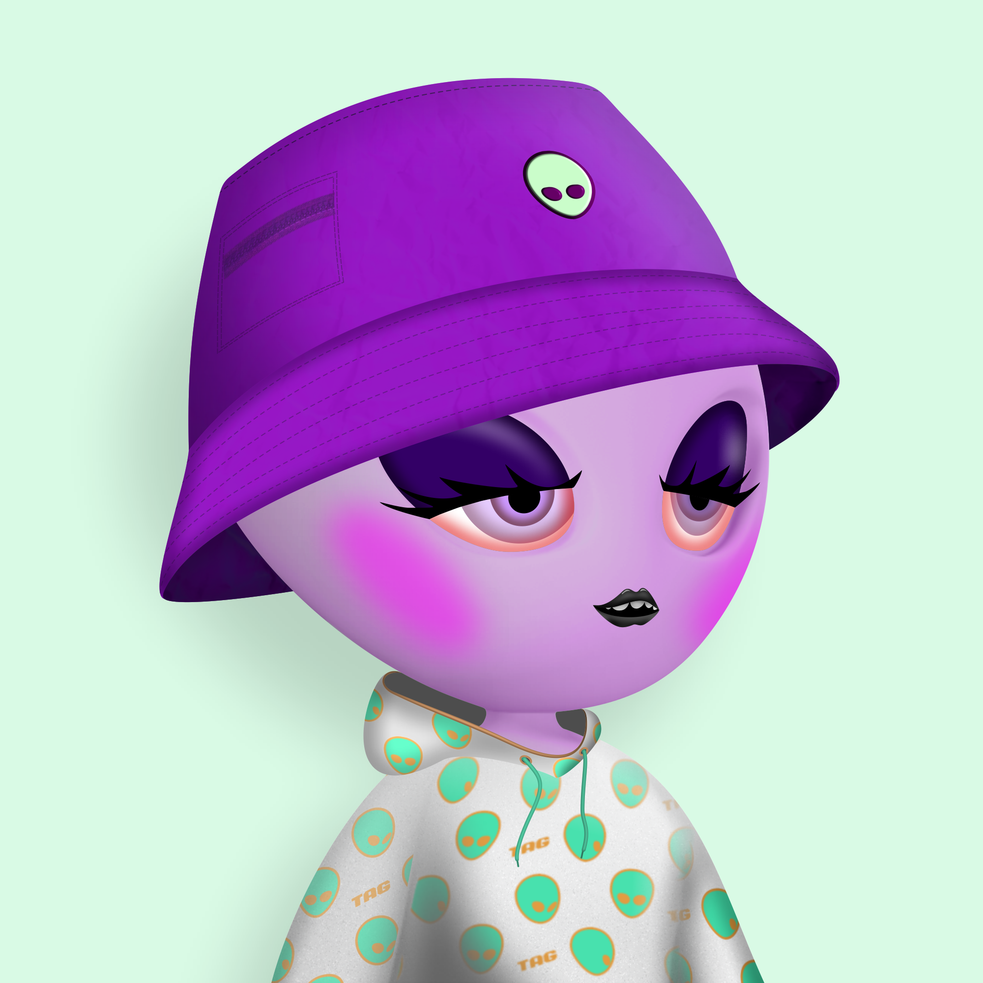 Alien Girl 76
