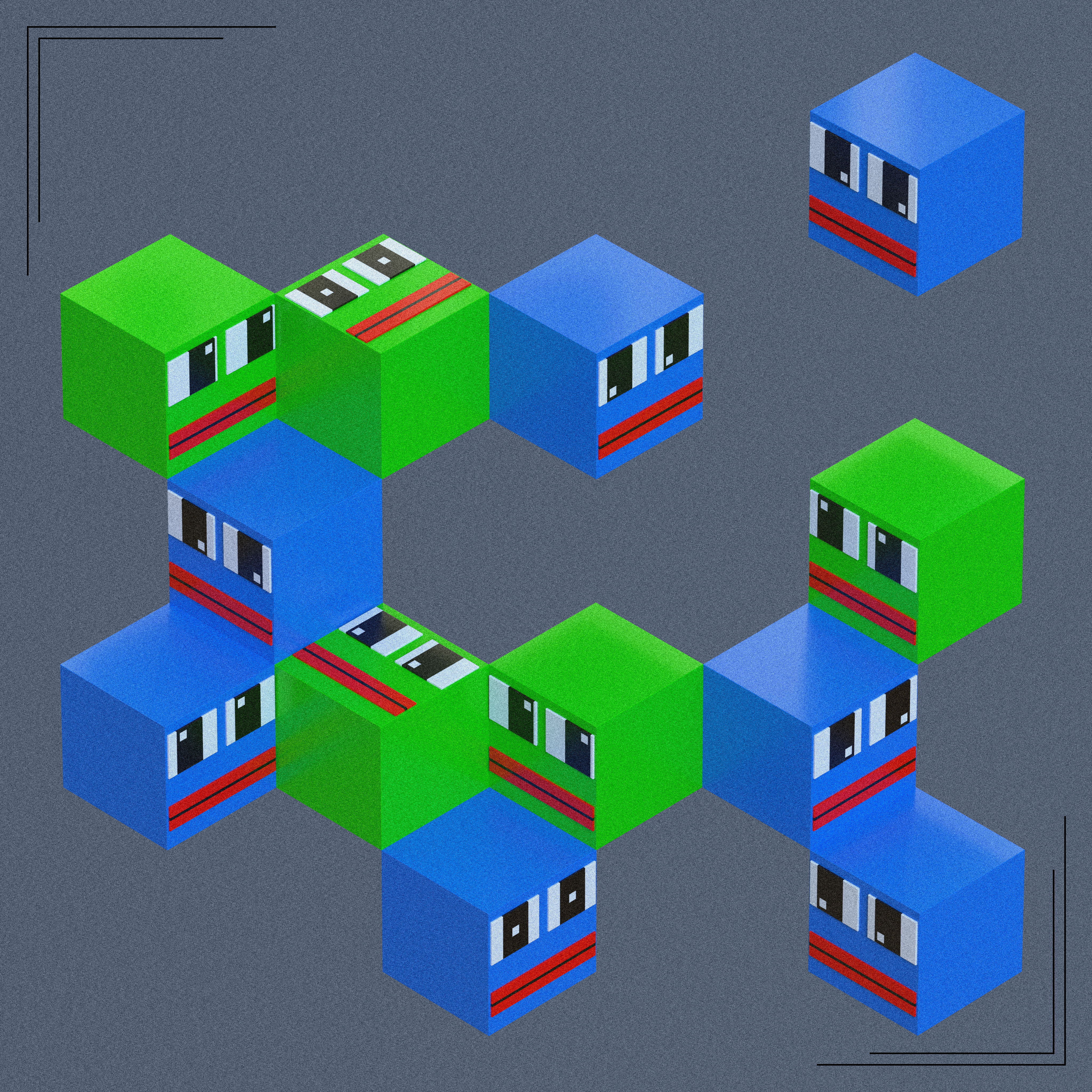Isometric Pepe #11