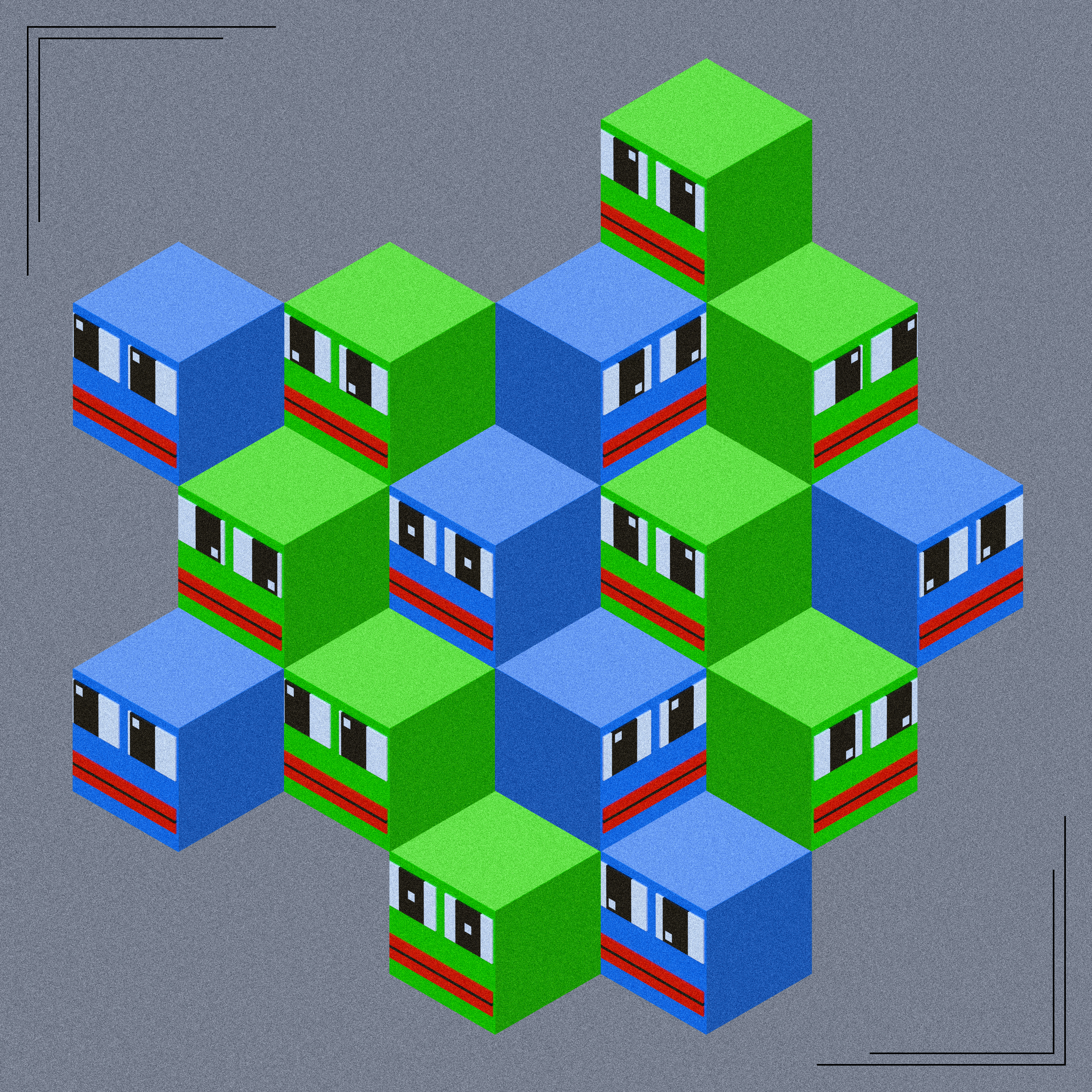 Isometric Pepe #40