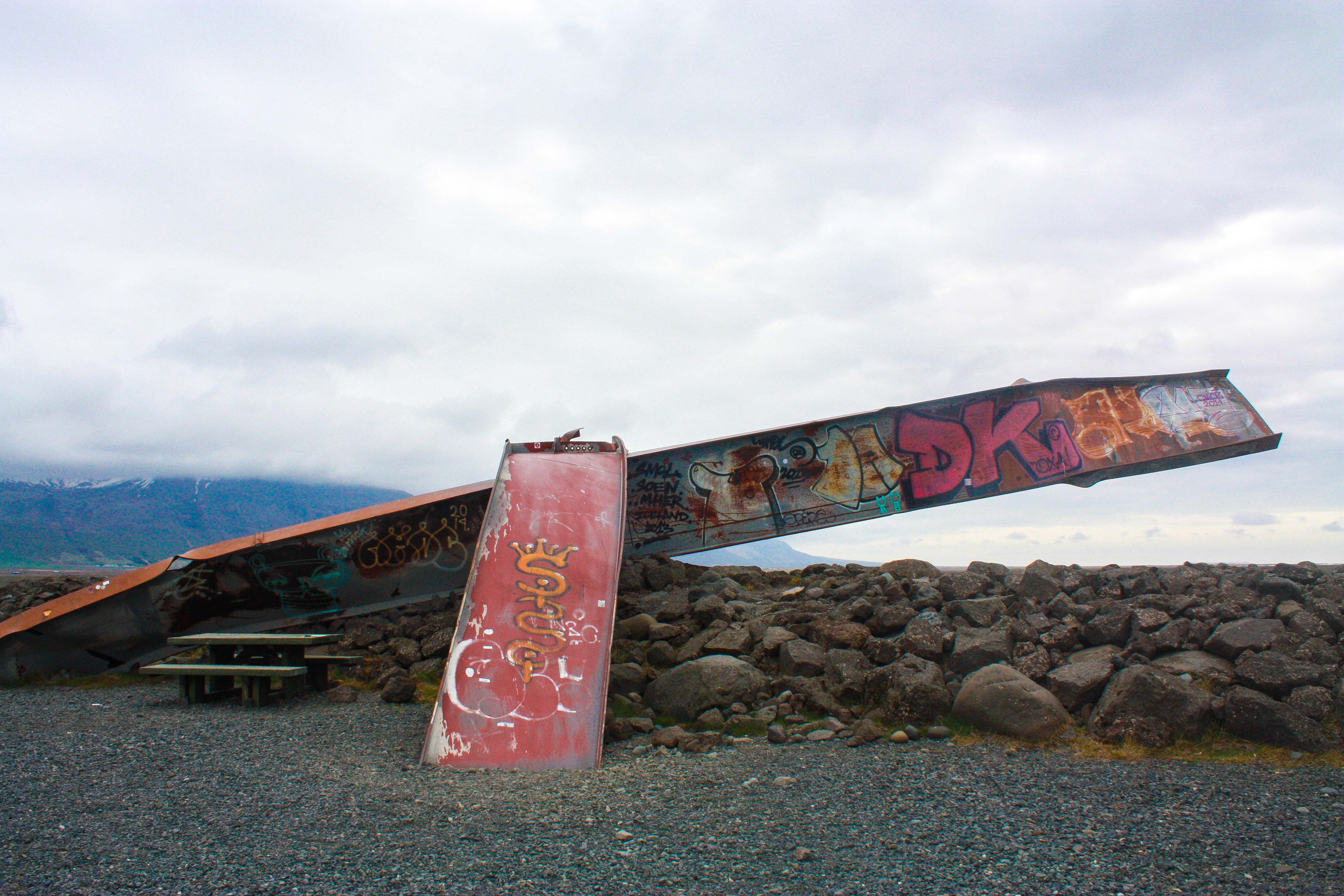 picnic table in iceLAND