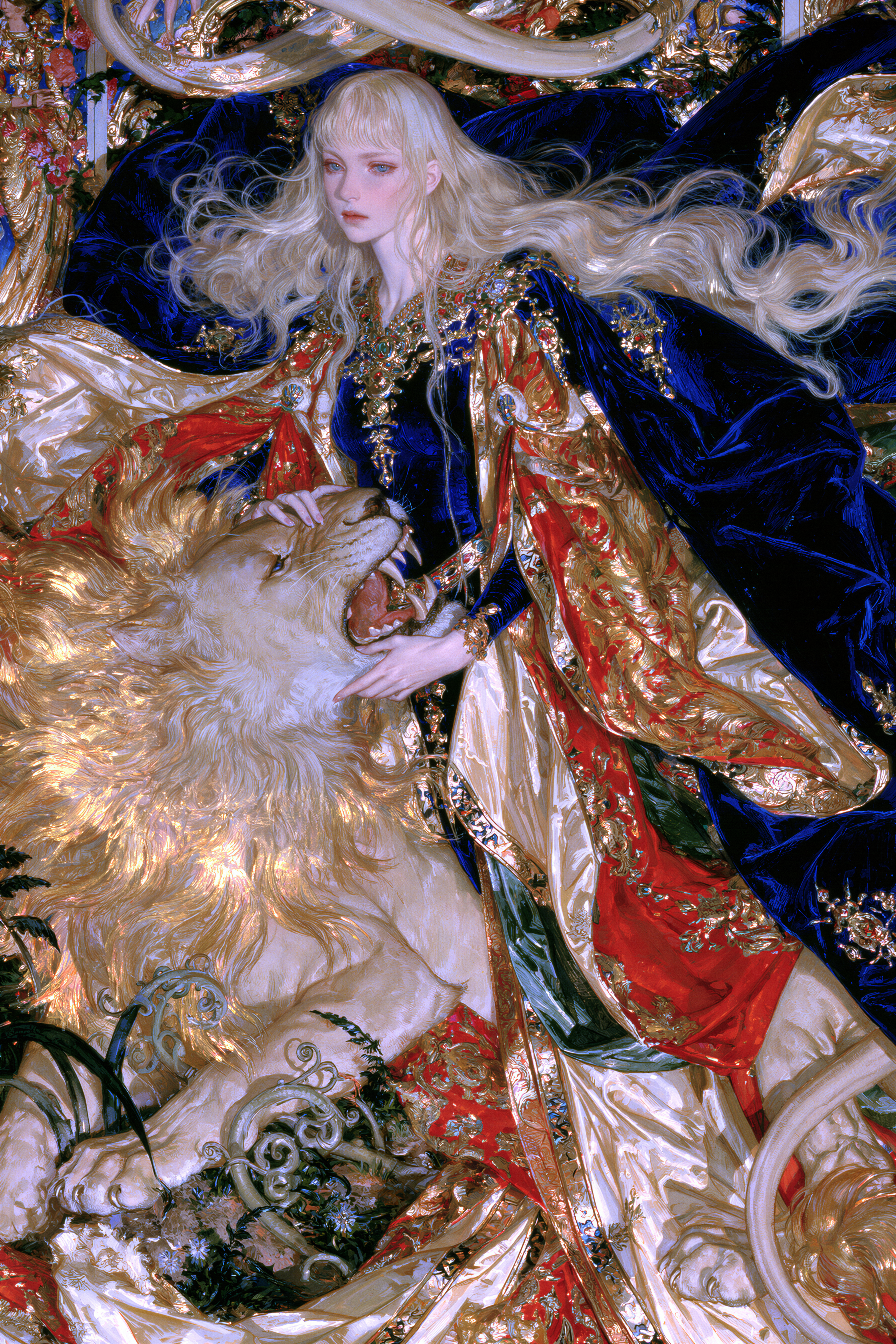XI — Strength (La Force)