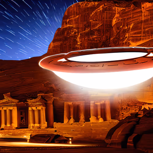 Simulation Number 89: Night Glow Saucer