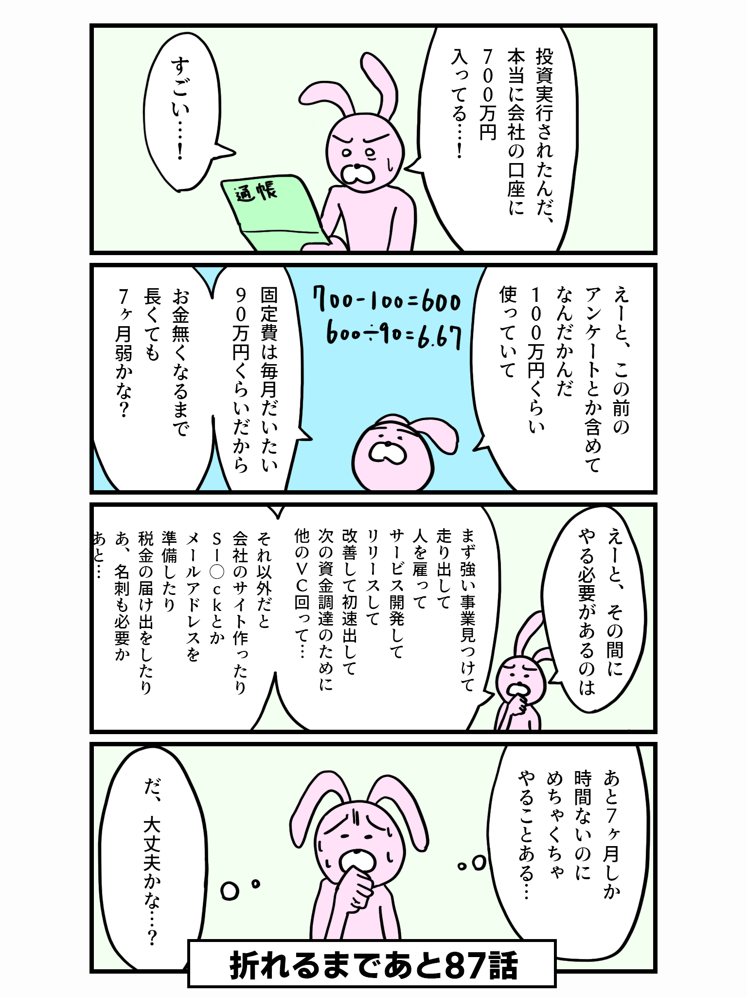 100話で心折れるスタートアップ #13