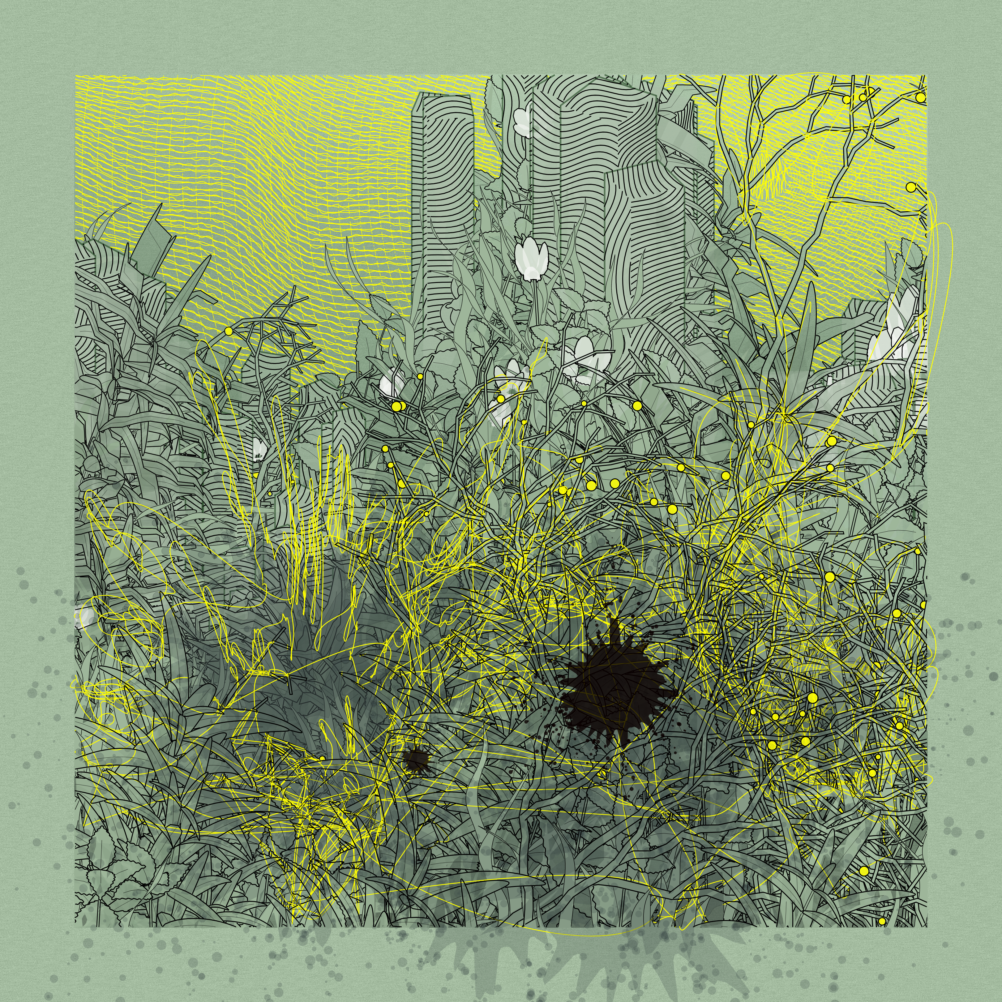 Landscape with Carbon Capture #405