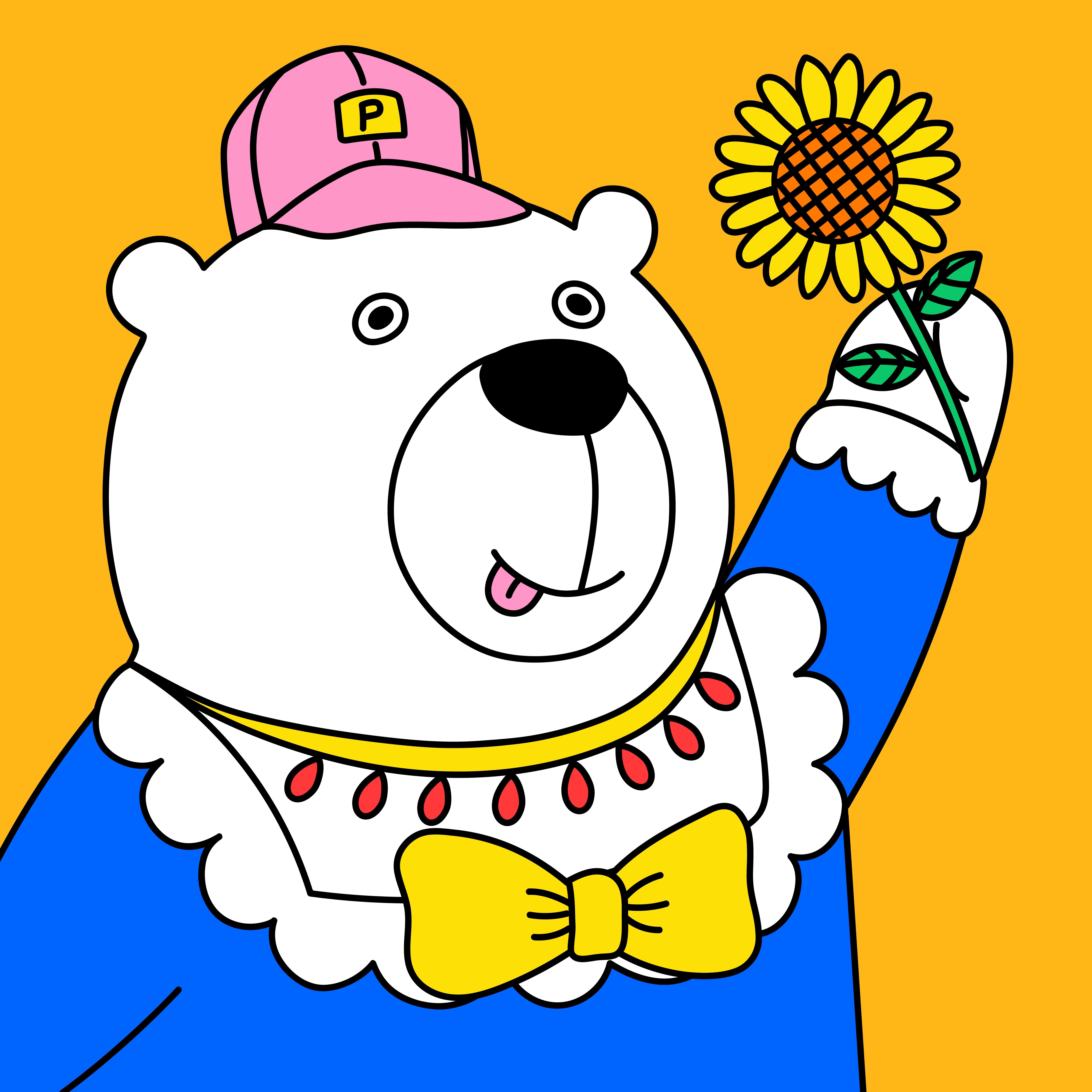 Party Polar Bear #2694