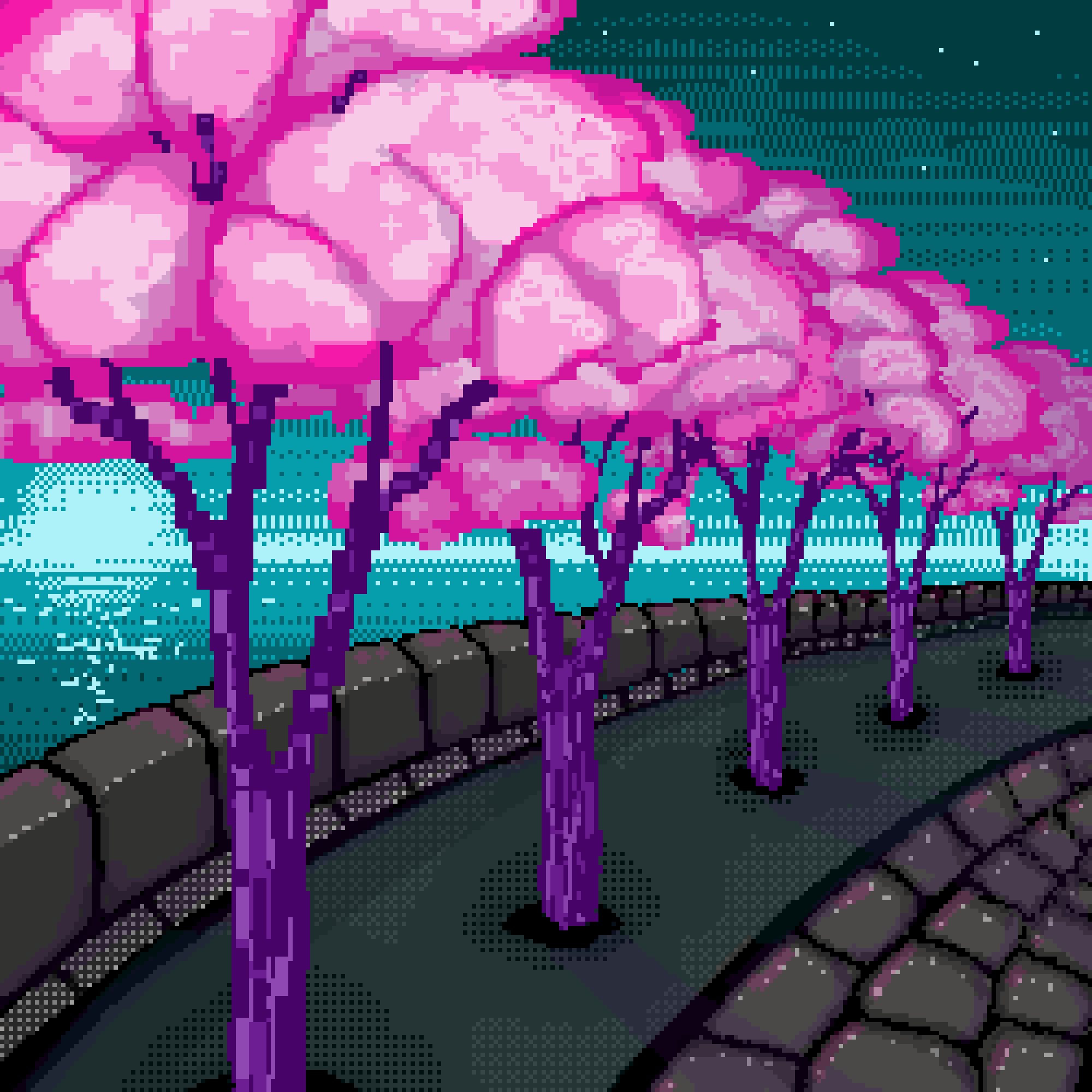 Blossoms by the Sea