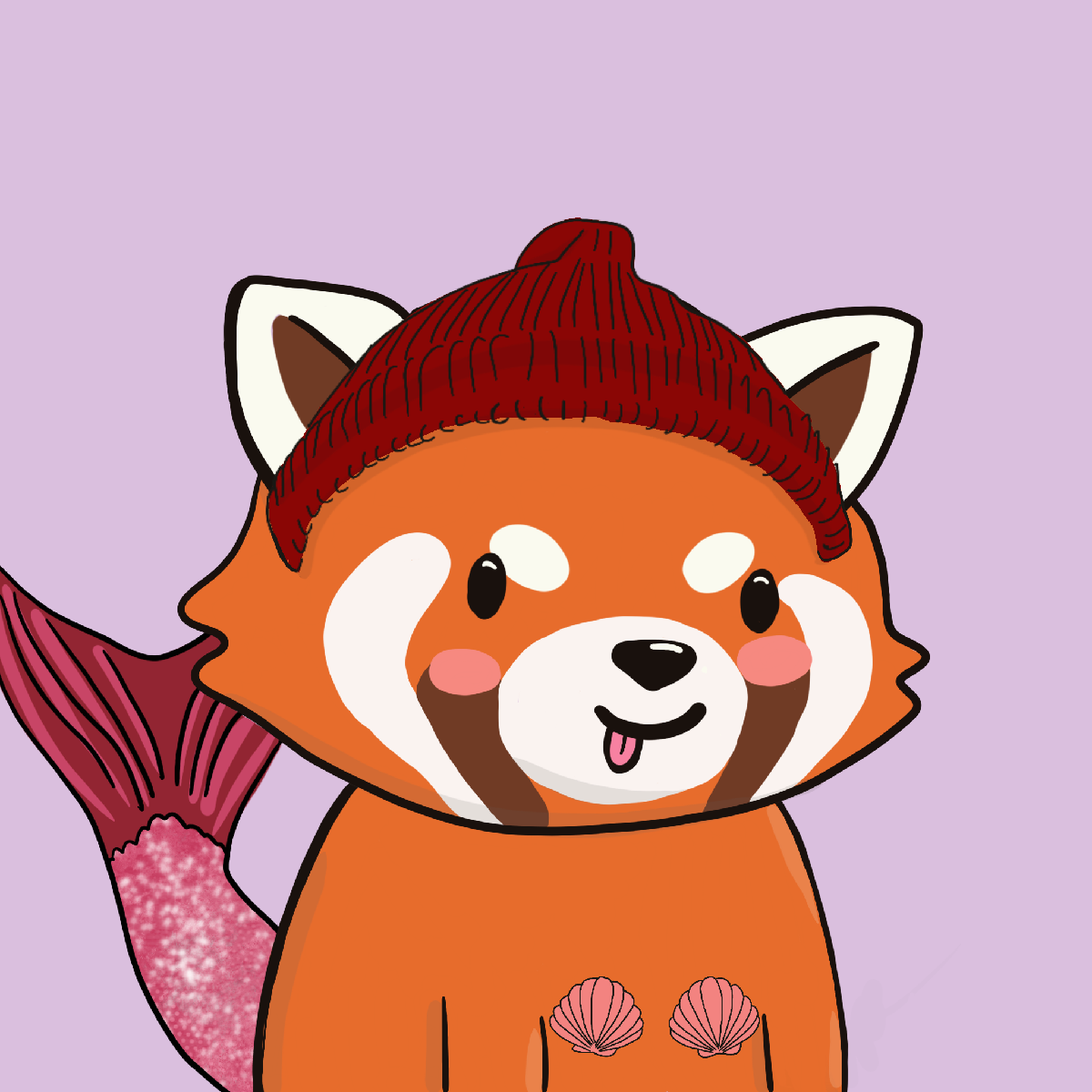Okay Red Panda #7228