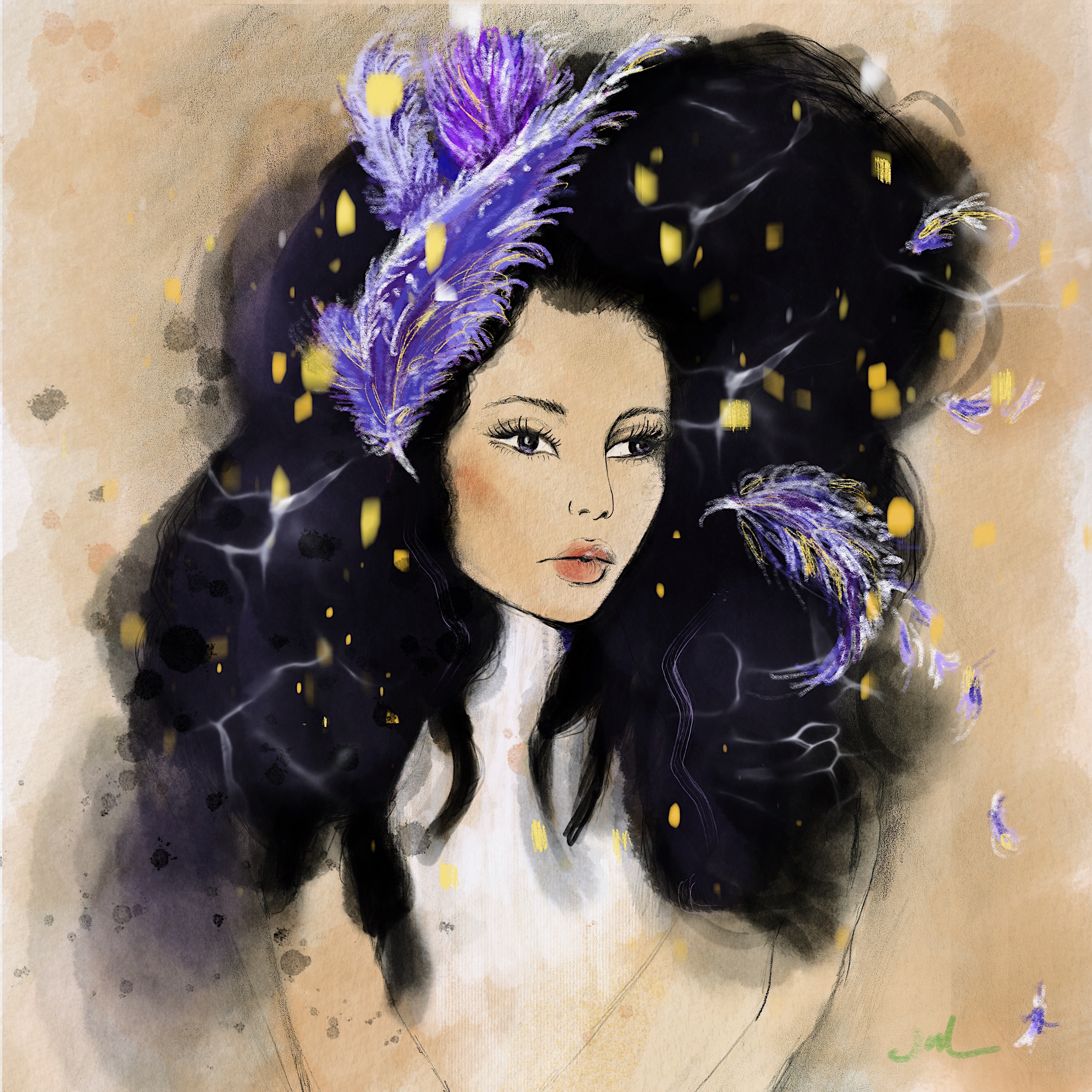 ✧ anaïs, the royal feather ✧
