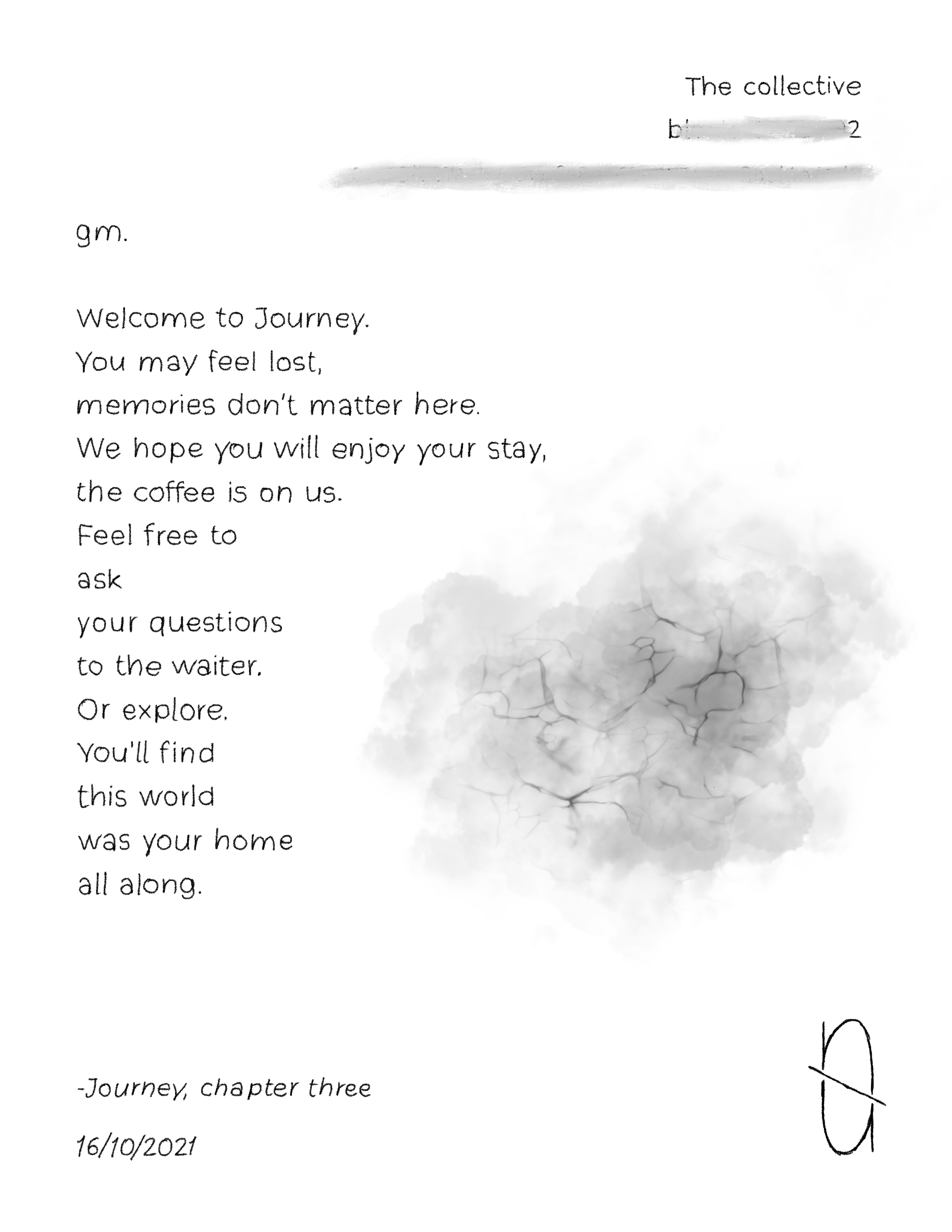 Journey, chapter three