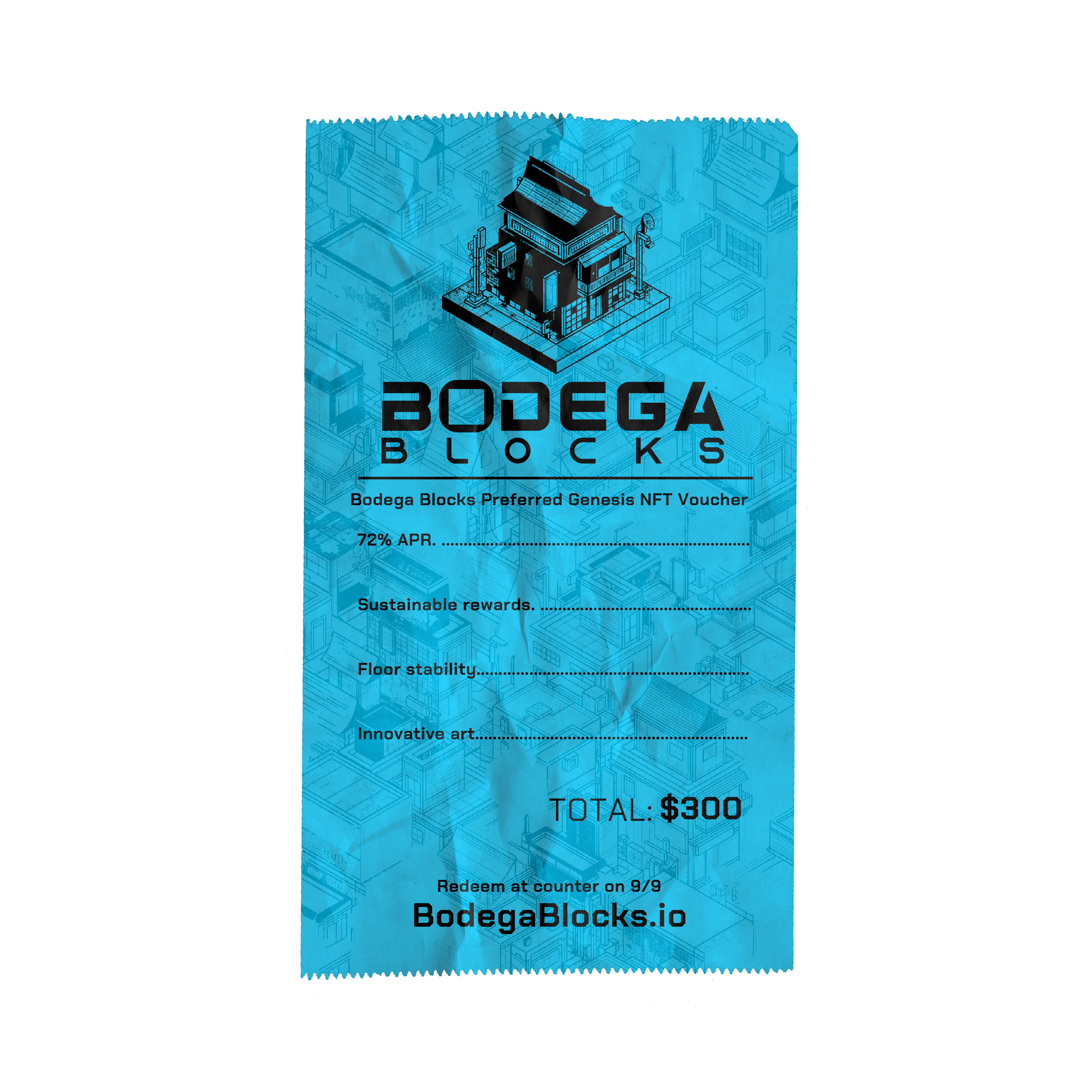 Bodega Blocks Preferred Genesis Private Sale Receipt
