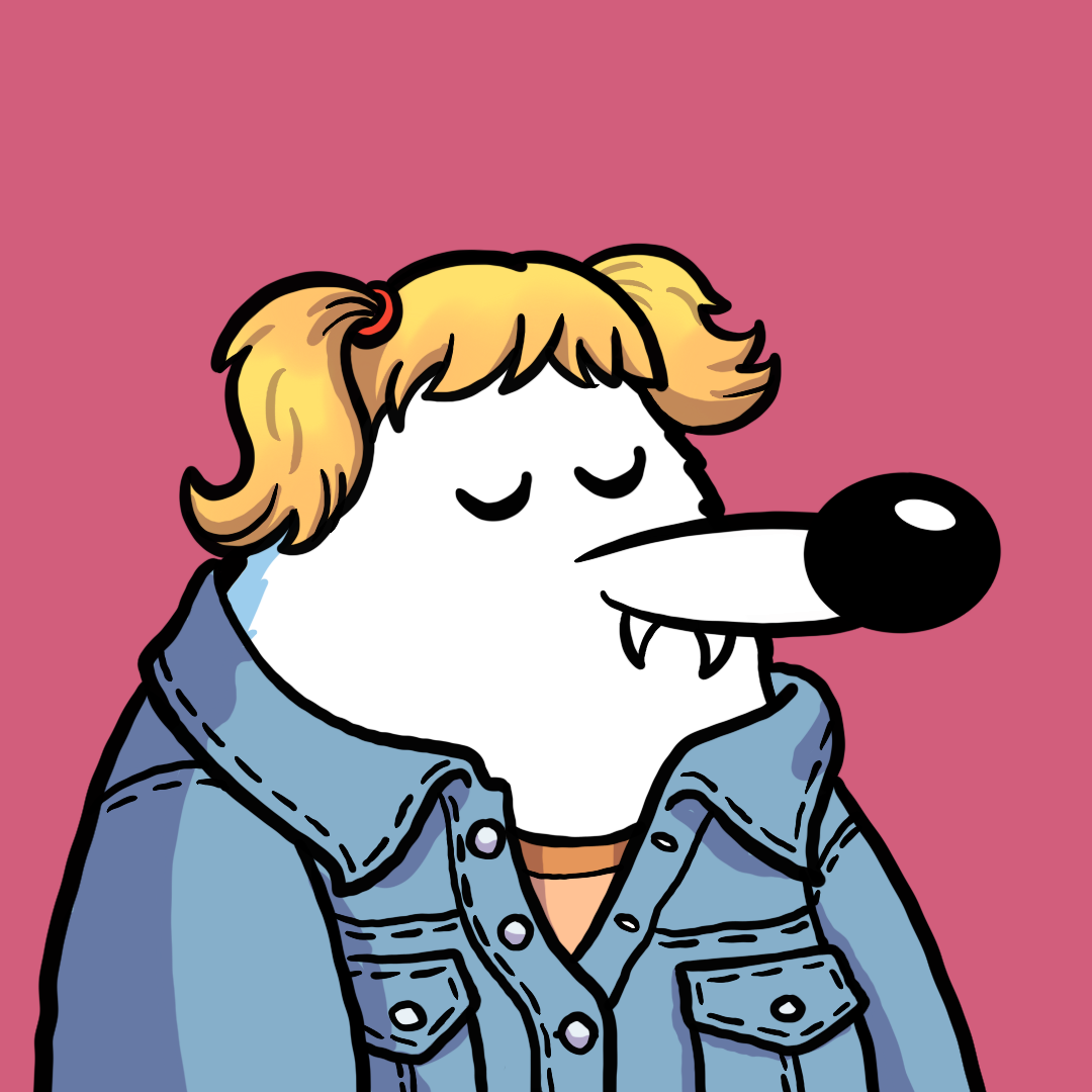 Fluffy Polar Bear #8054