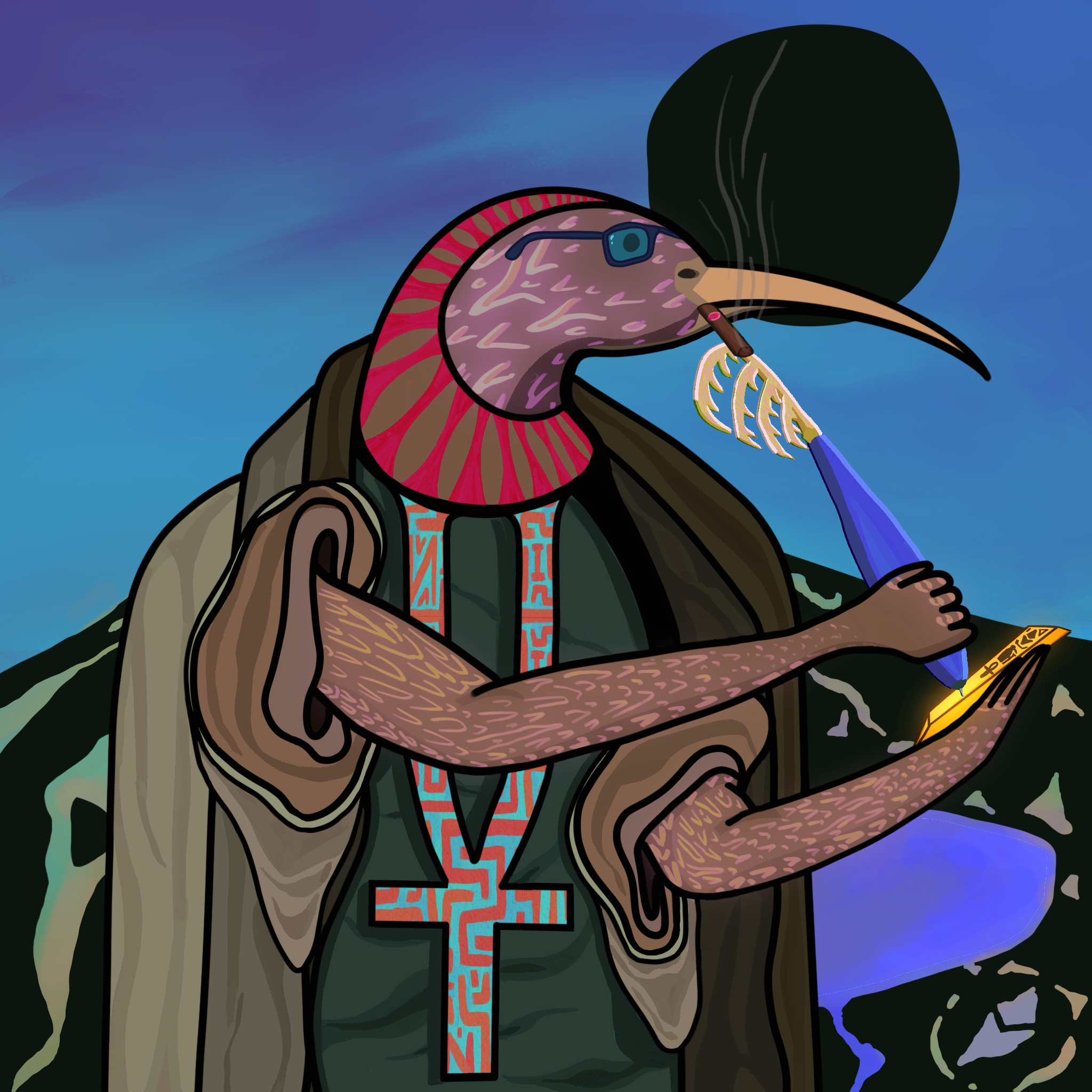 Thoth NFT #163