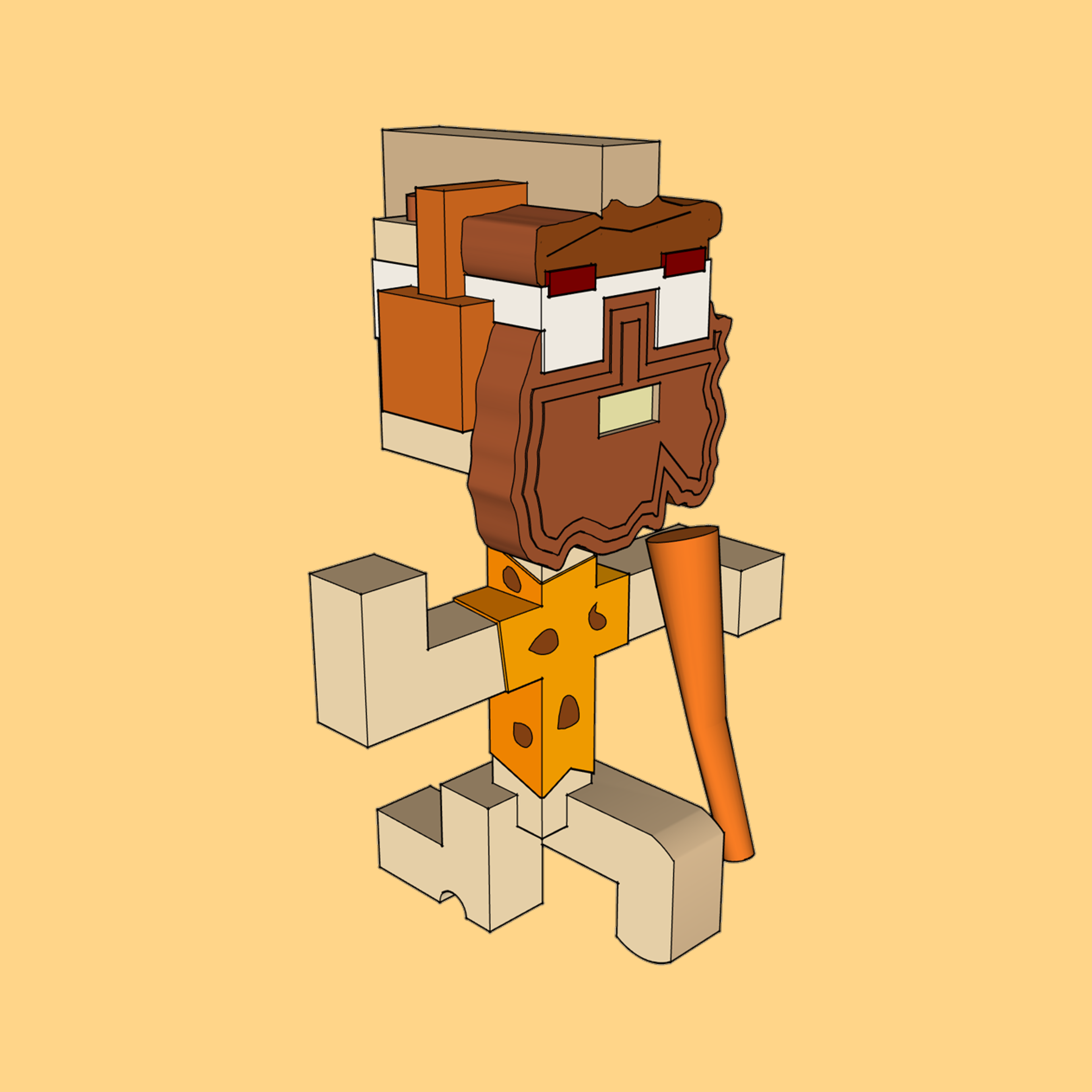 BrickBeads #5003 - CaveBeard