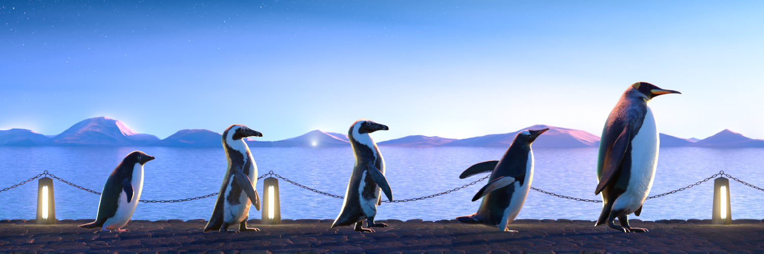 Five Penguins #2385