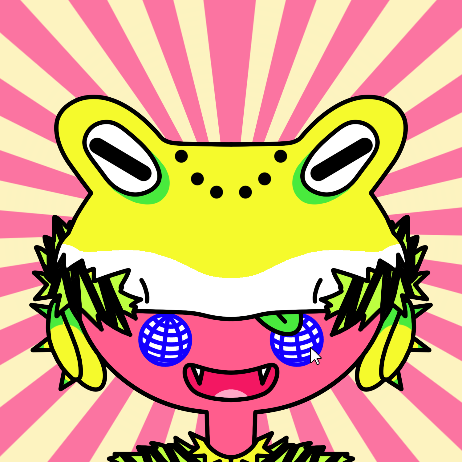 Frog Heads #1464