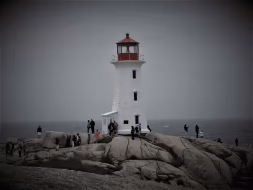 Peggy’s Cove lighthouse, Nova Scotia