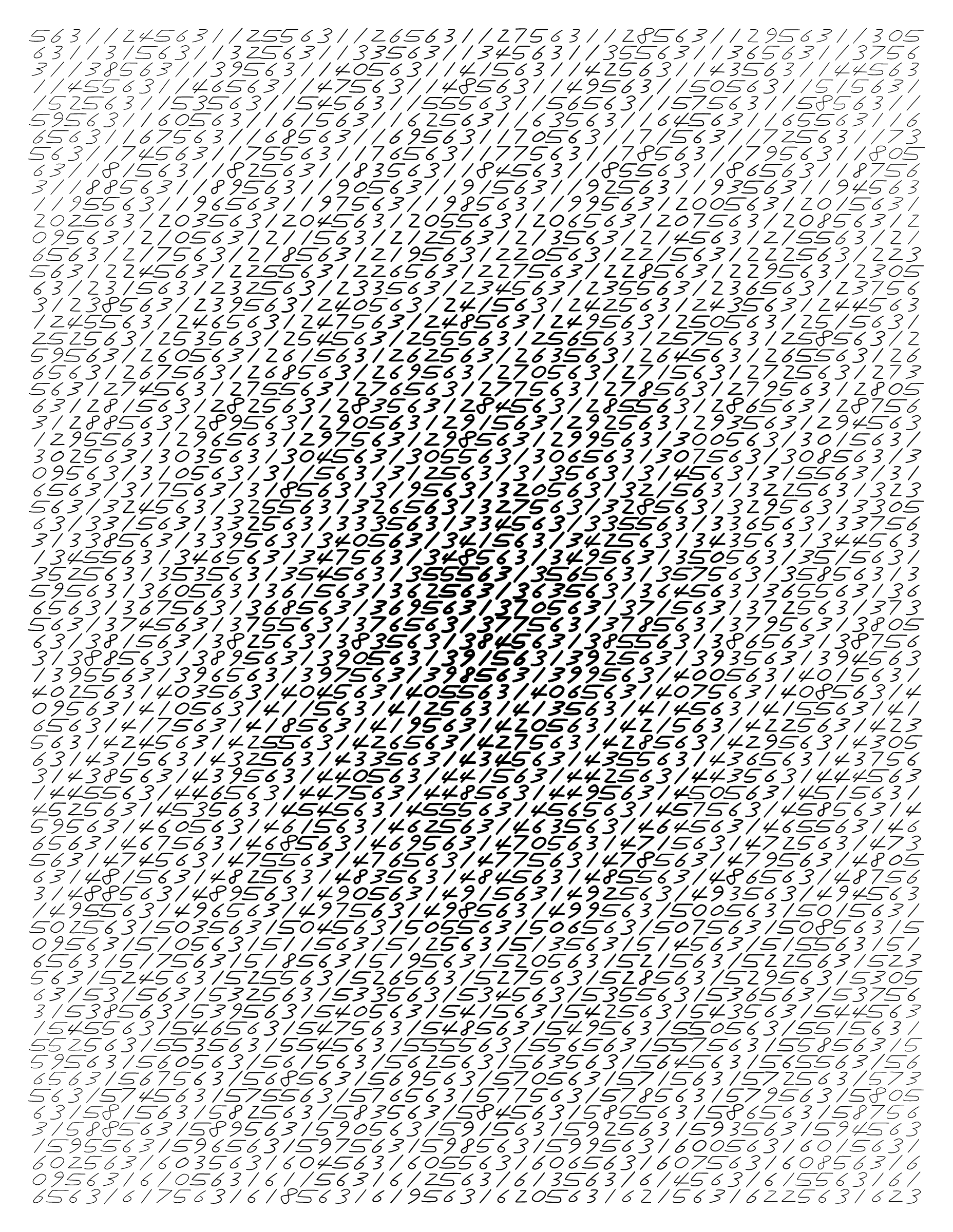Endless (5,607,250 to Infinity) #75