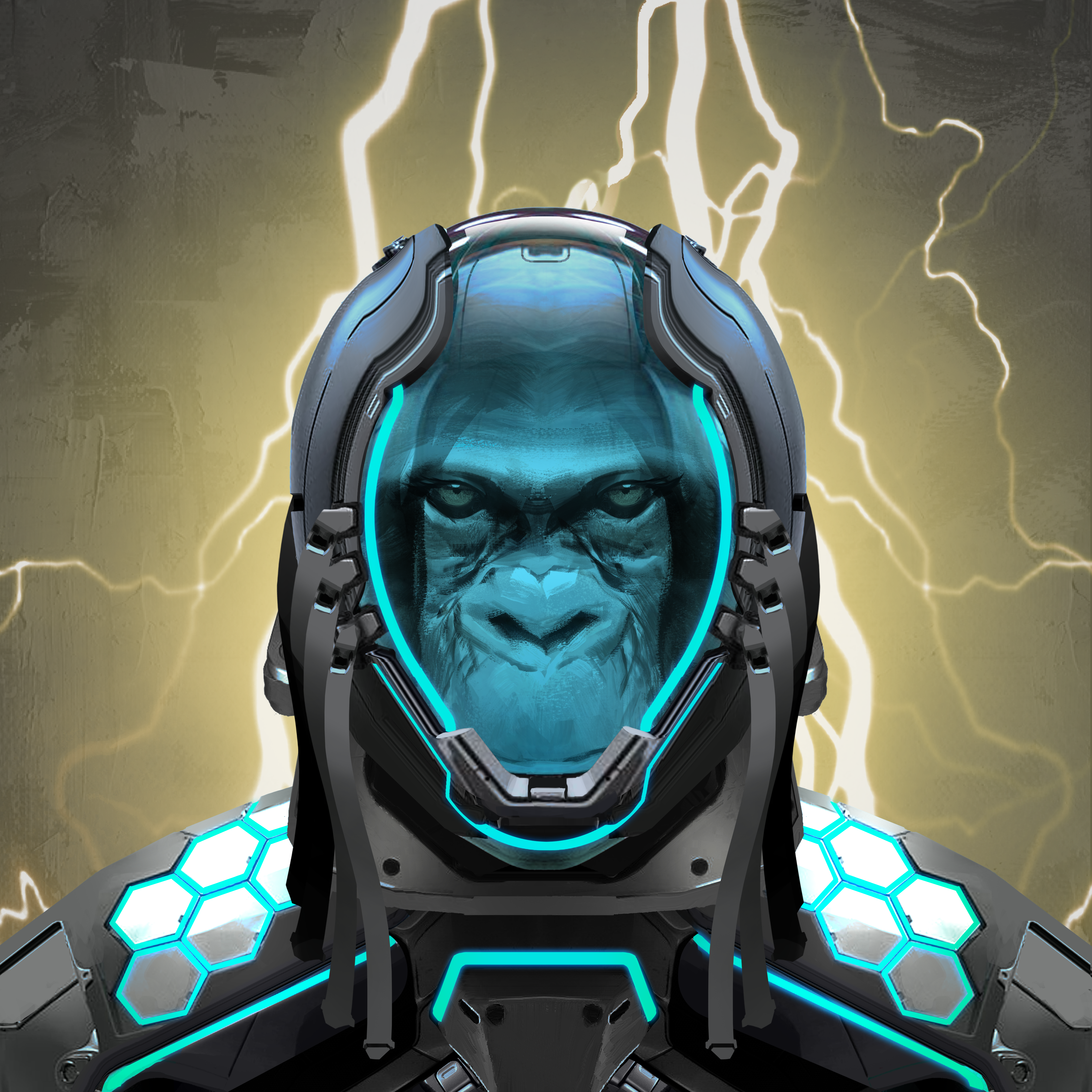 Angry Ape Army Evolution #0487
