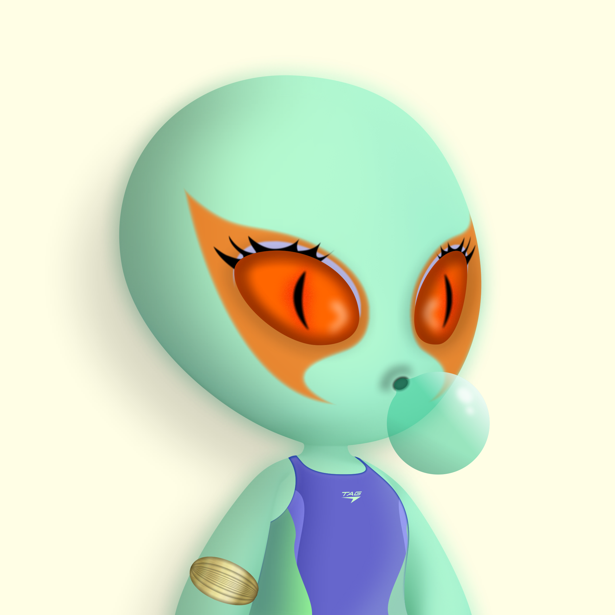 Alien Girl 824