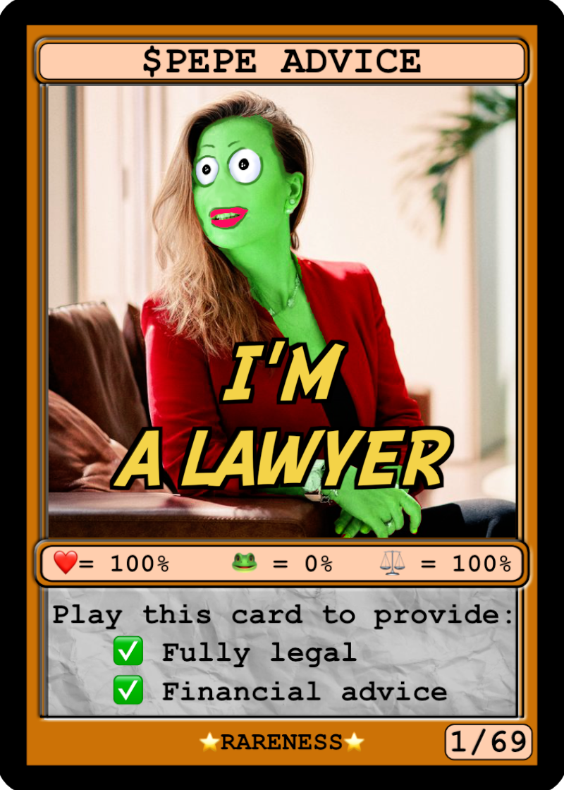 PEPE ADVICE
