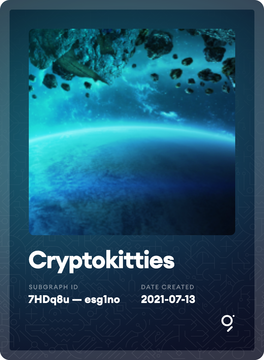 Cryptokitties Subgraph