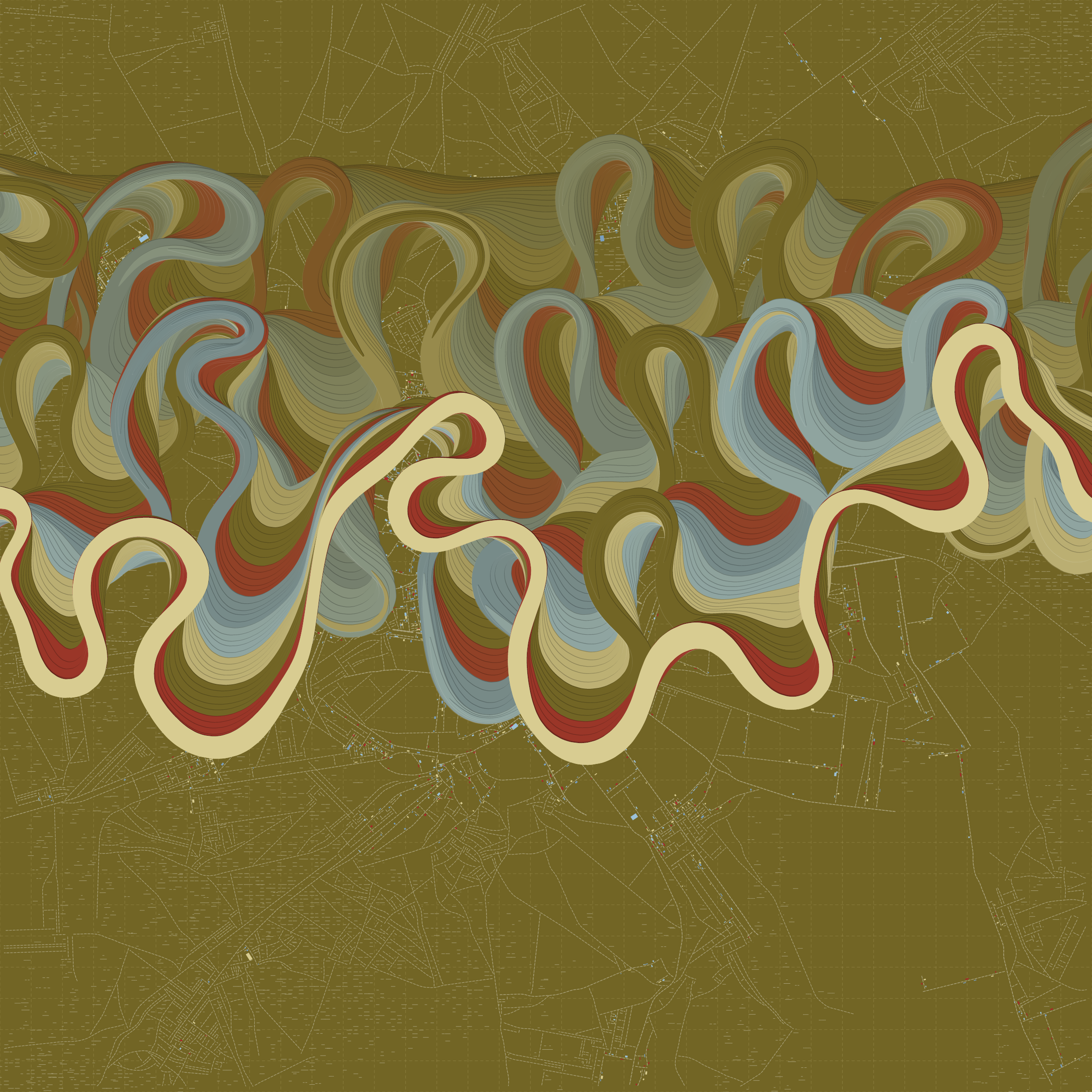 Ancient Courses of Fictional Rivers #7