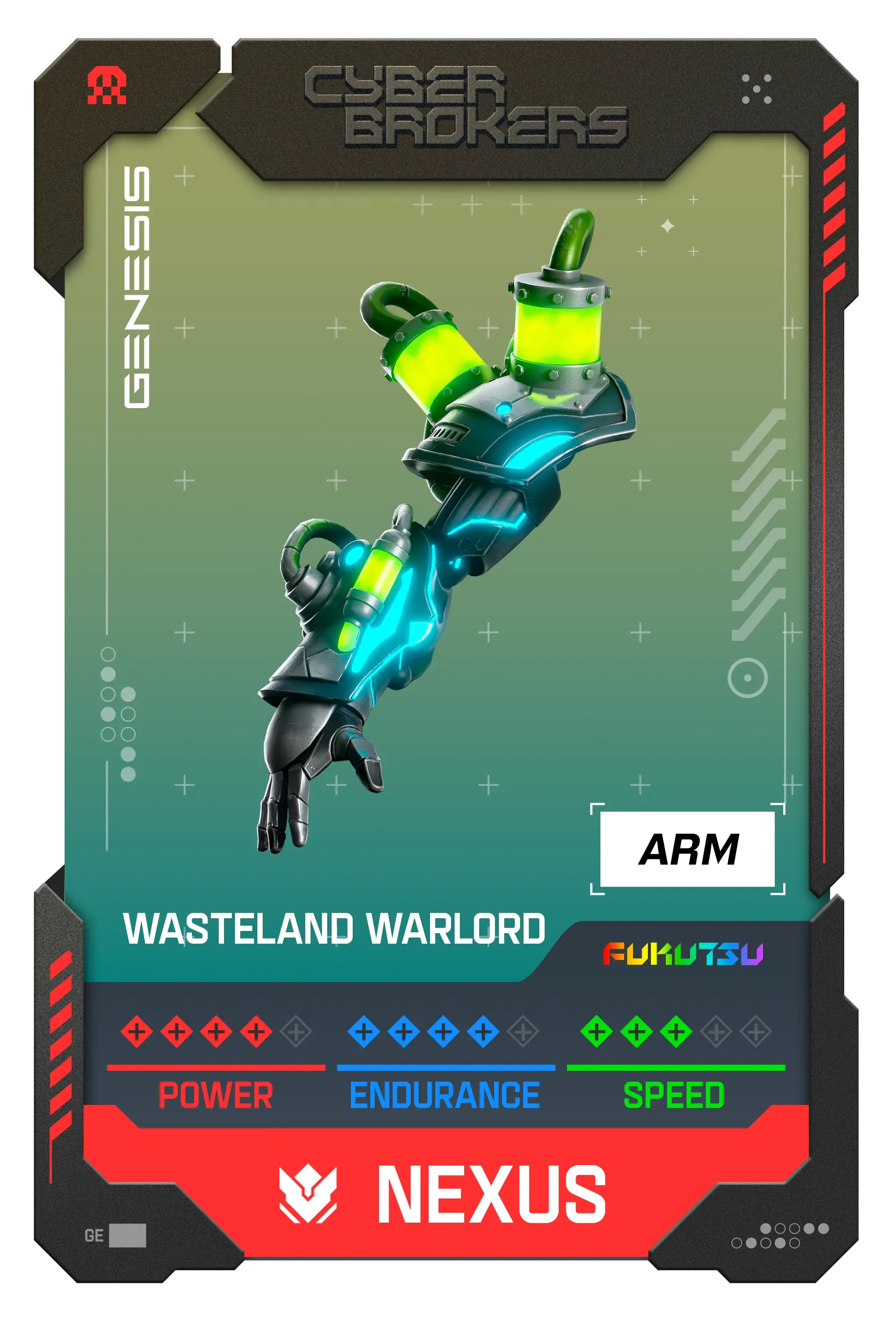 Wasteland Warlord Nexus Arm 