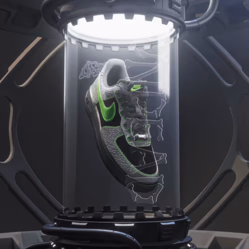RTFKT x Nike Air Force 1 - Undead ☠️