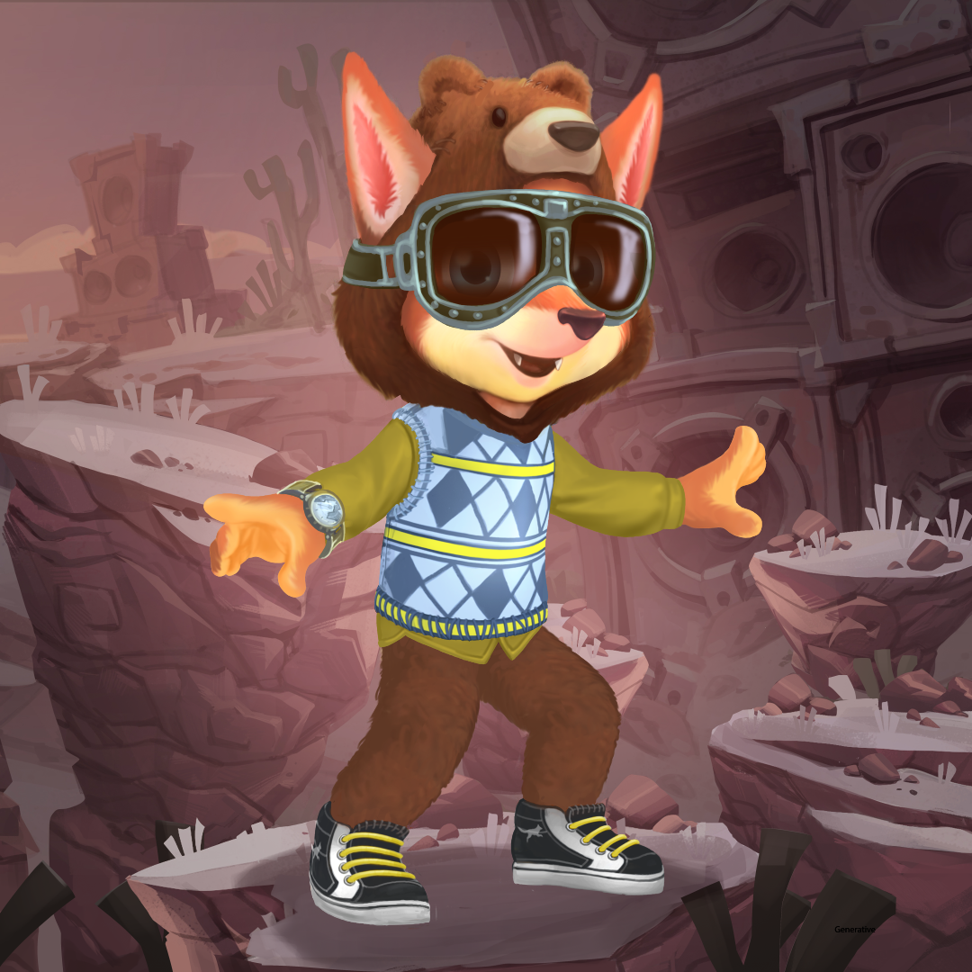 Oliver the Fox #3856