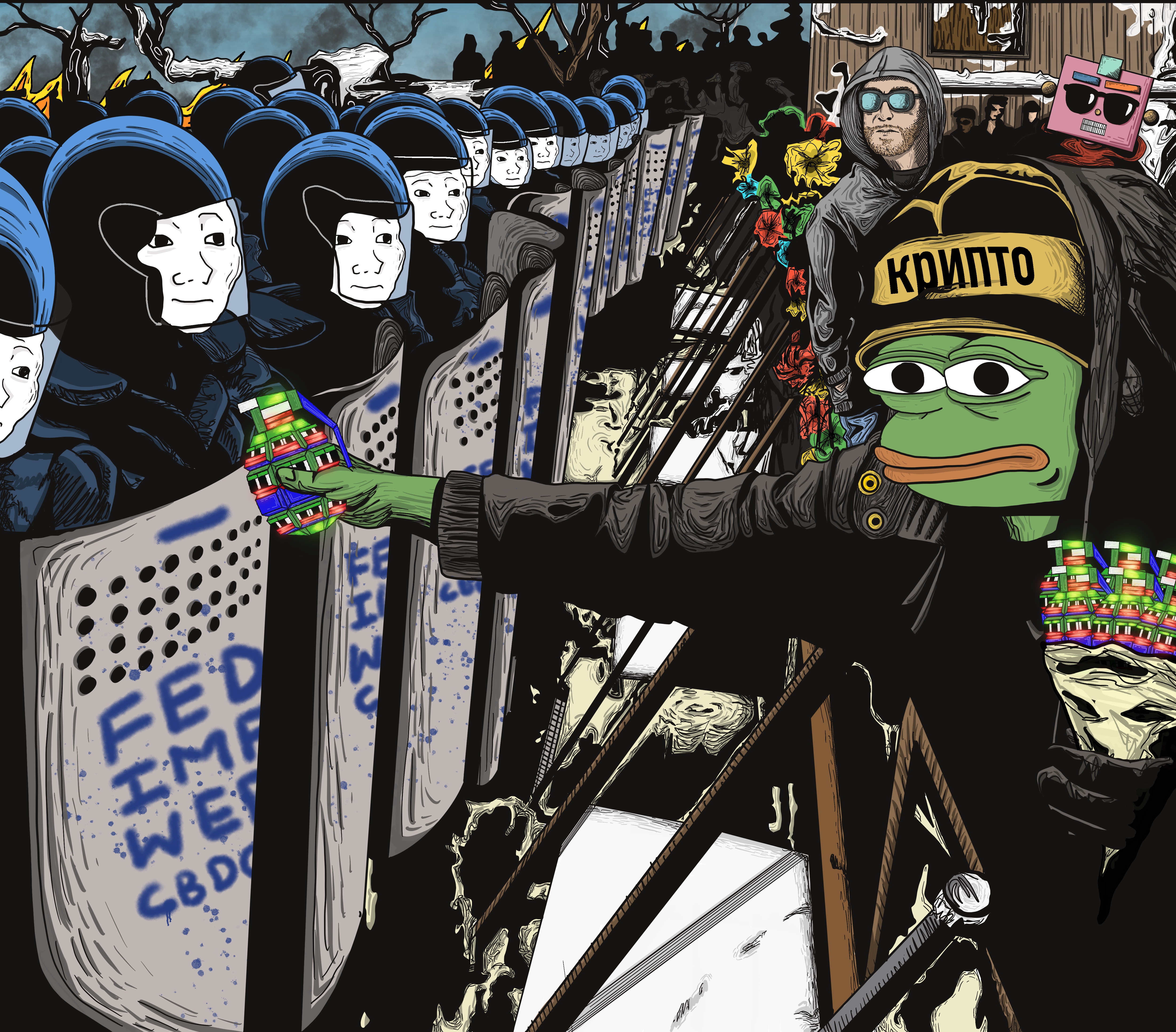КЕКРИПТО ☲ Pepe Inside 