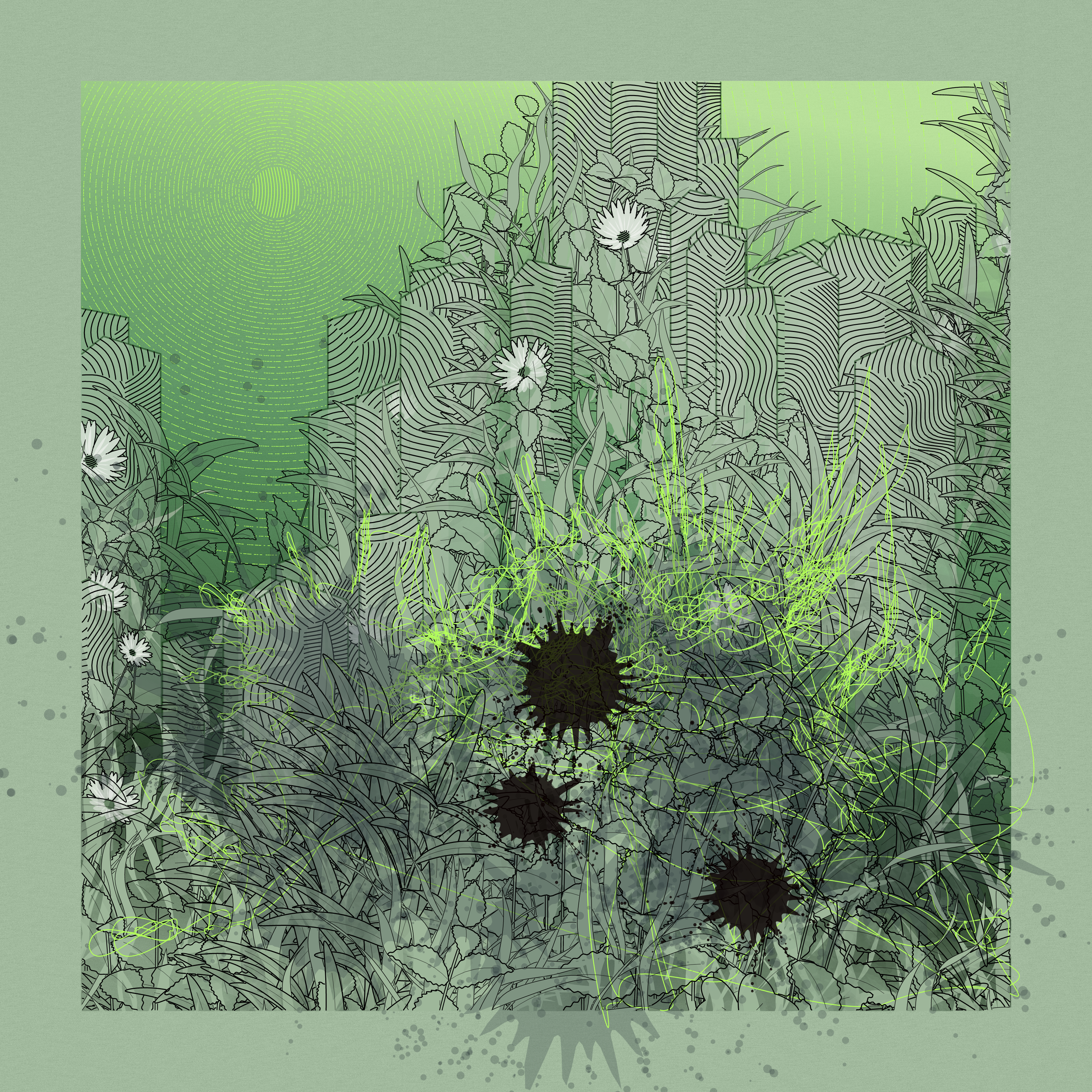 Landscape with Carbon Capture #1800