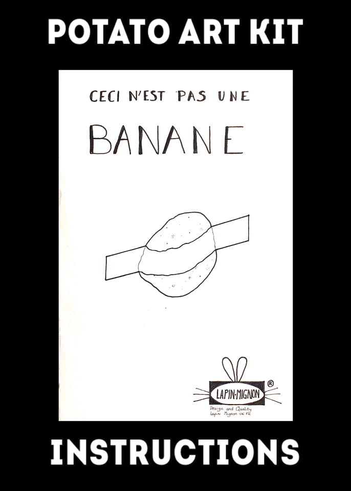 Potato Art Kit - Instructions