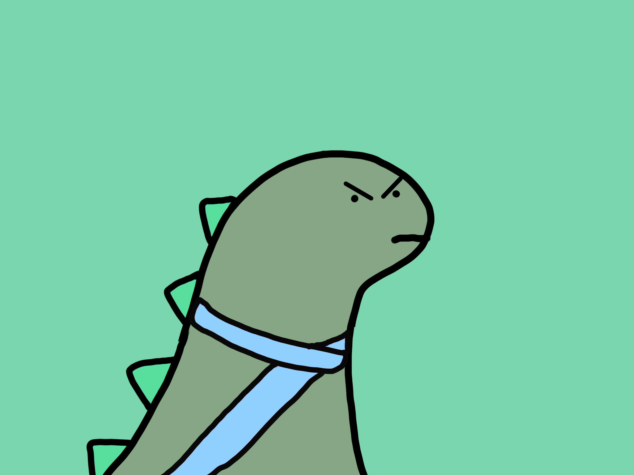Sad Dinos #3140