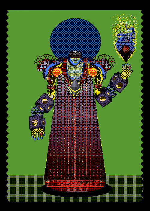 Starchain Glitch Wizard #650