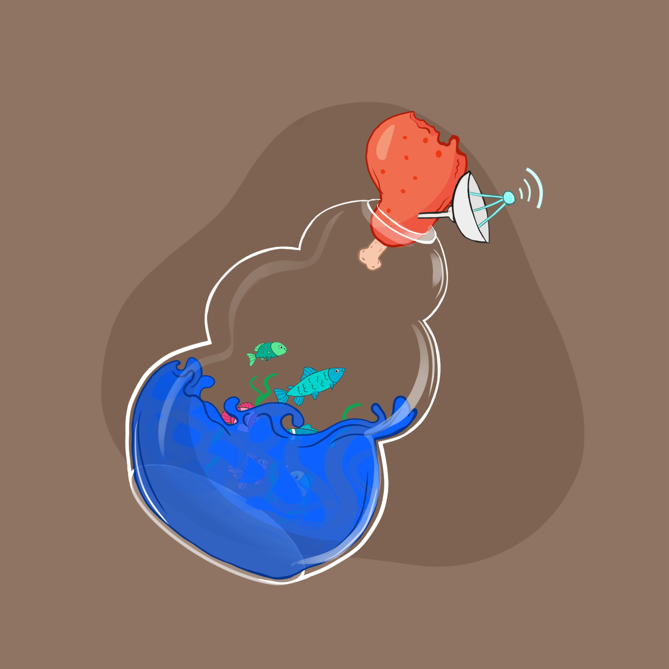Space Pirate Bottles #1319