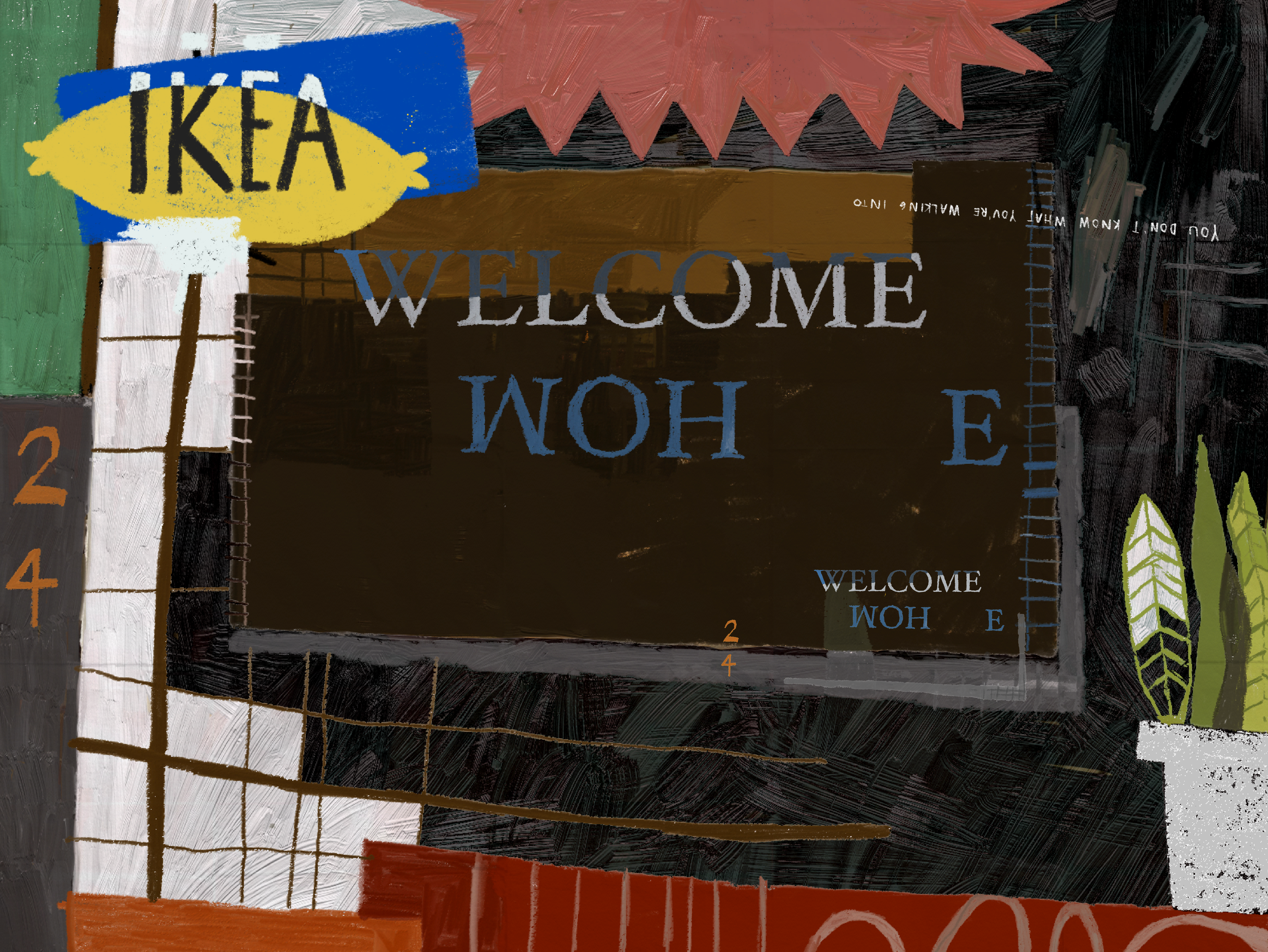 Welcome mat 