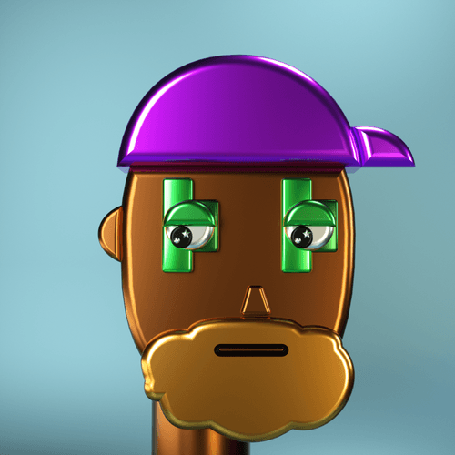 3D Chrome Punk #0152