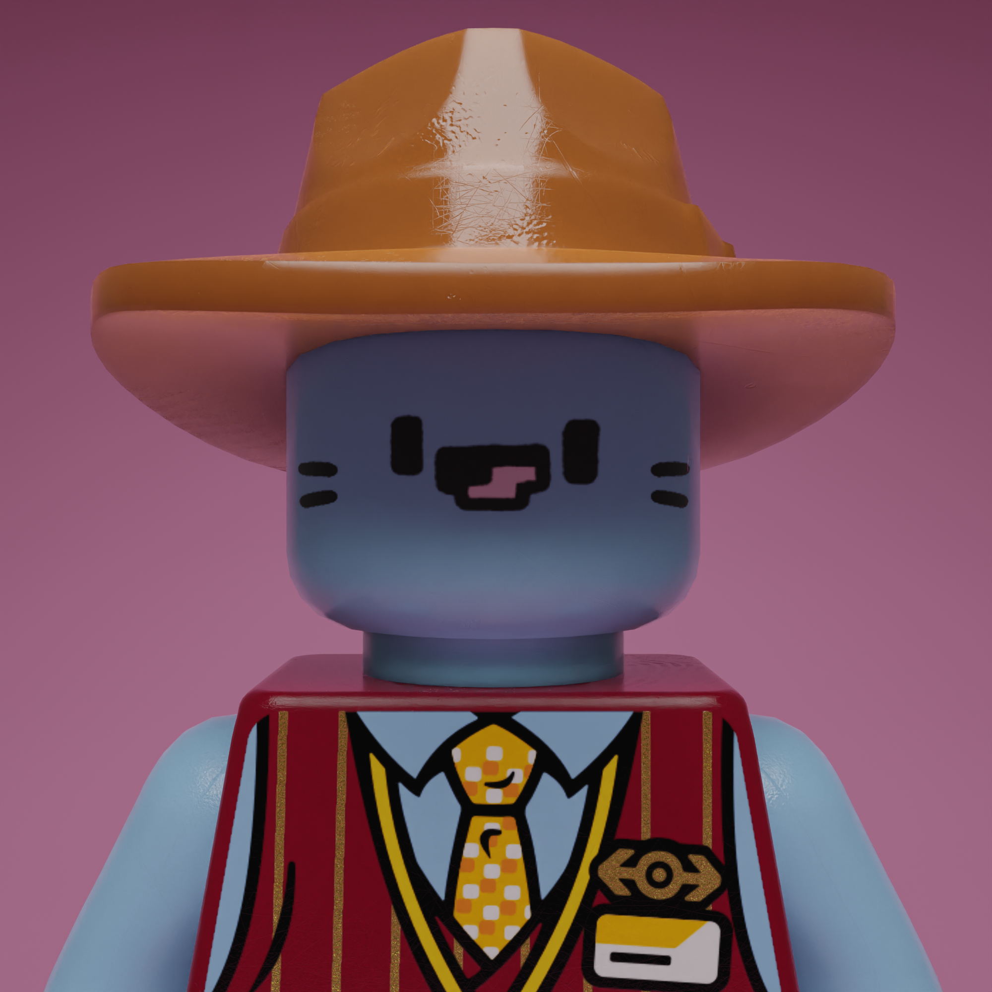 Cat Brick #8194
