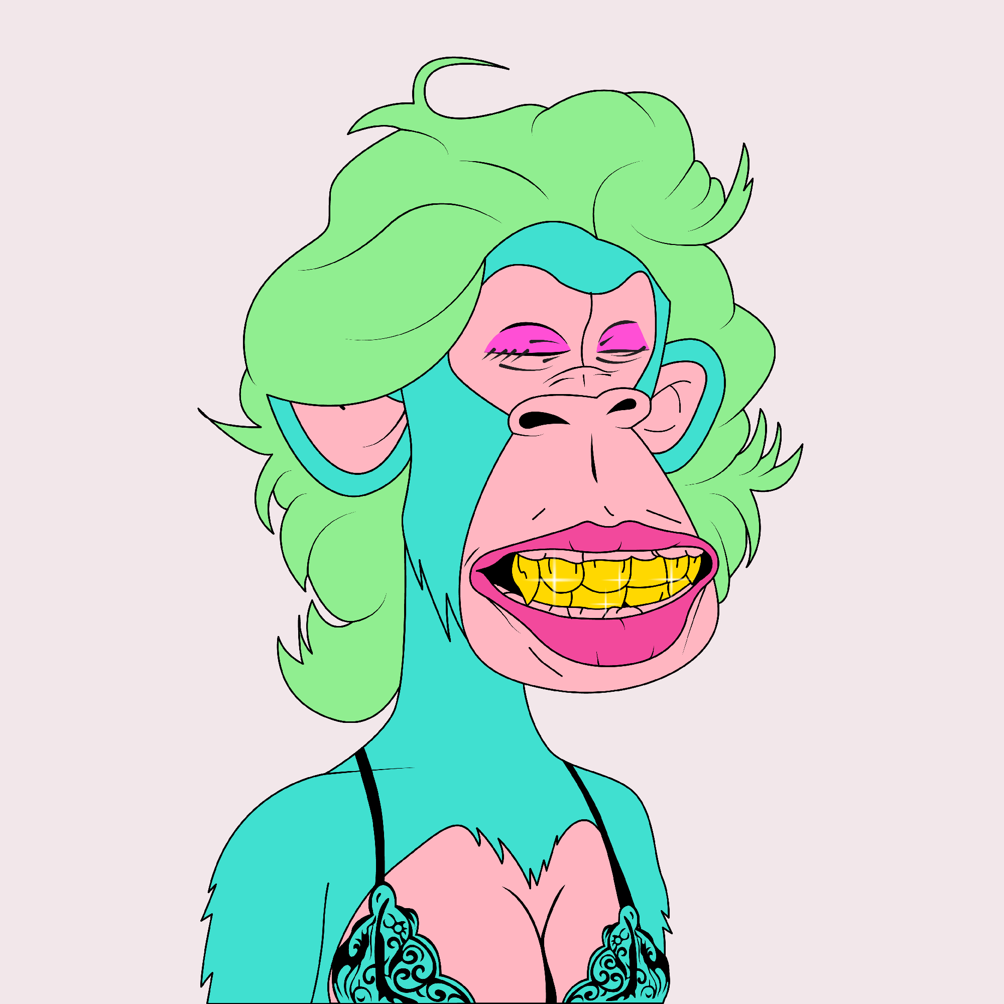 ApeWives of DoodleVille #3611