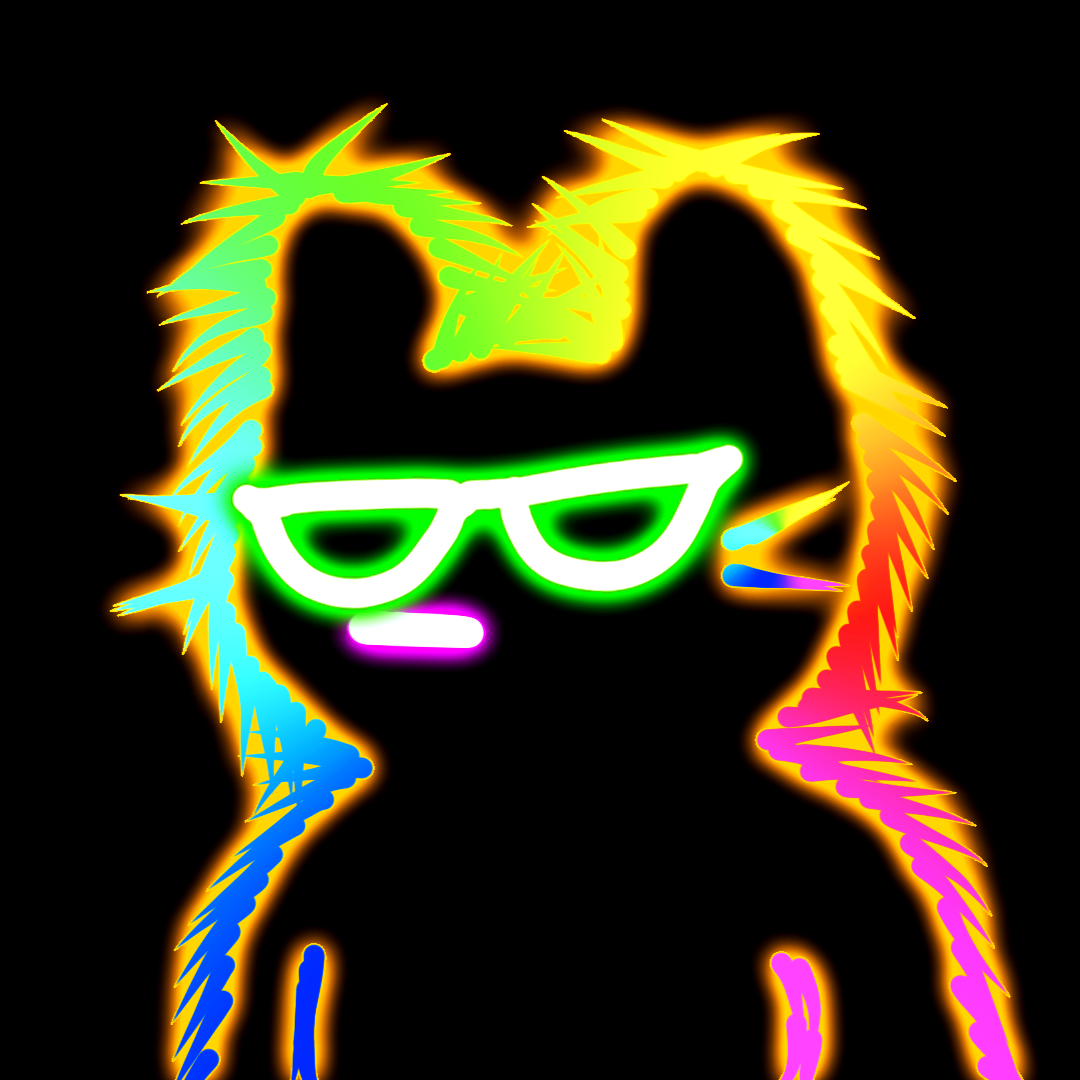 Neon Cat #255