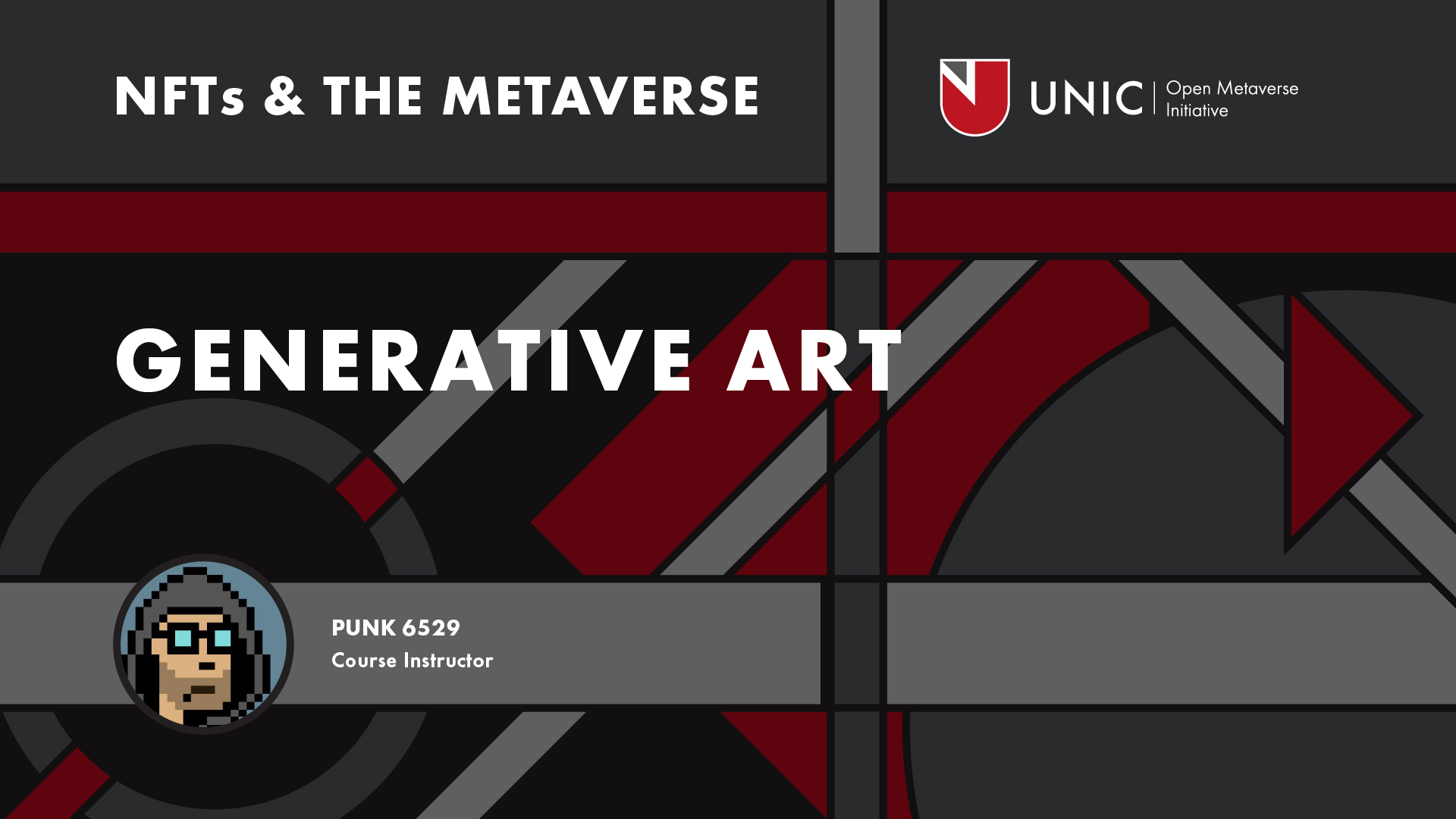 Lecture Video: Generative Art NFTs