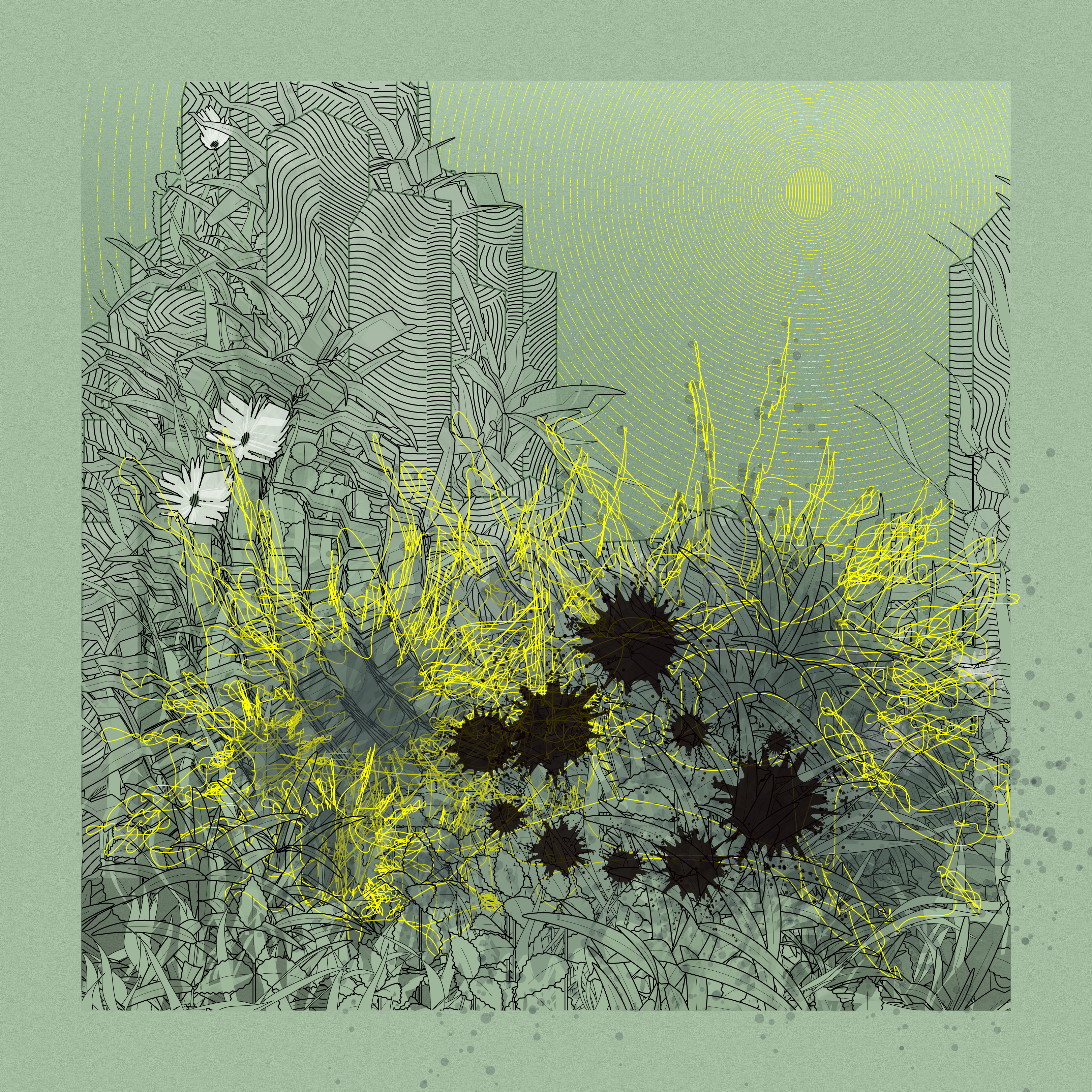 Landscape with Carbon Capture #3181
