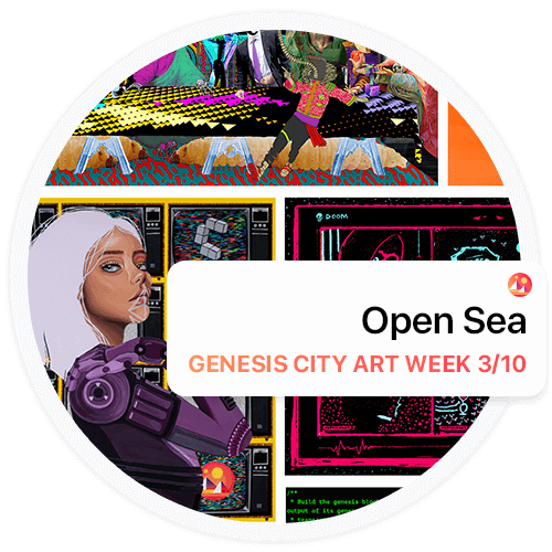 Decentraland - OpenSea Art Mall Launch