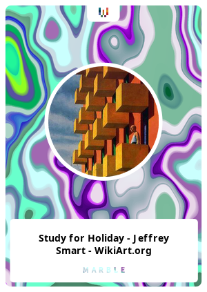 Study for Holiday - Jeffrey Smart - WikiArt.org